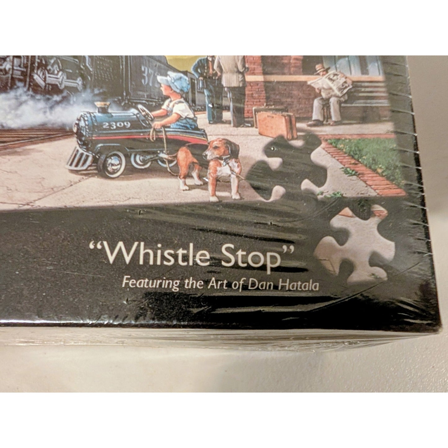 Whistle Stop 1000 Piece Jigsaw Puzzle by Master Pieces -- Dan Hatala Artwork NWT