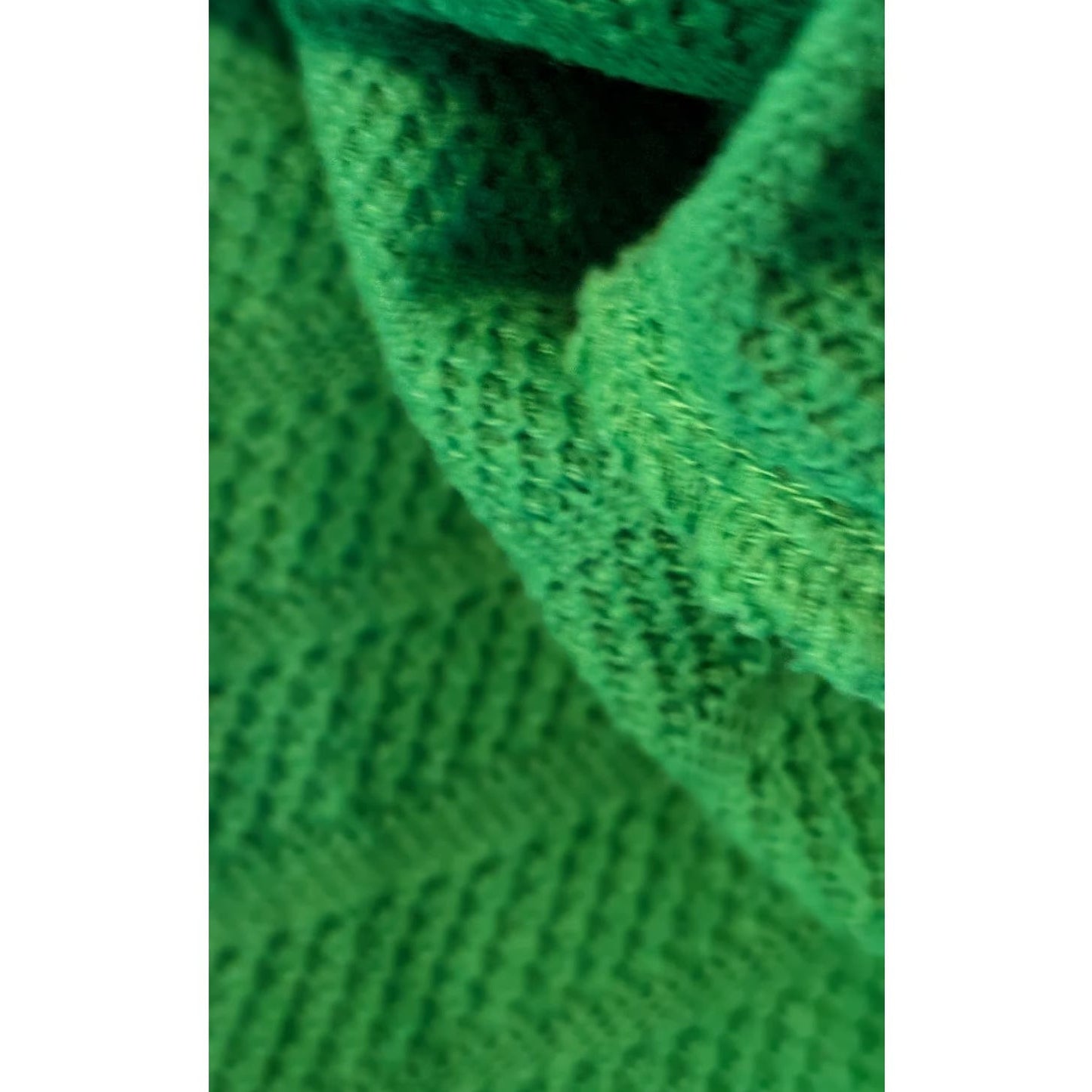Talbots Green Textured Cotton Pullover V-Neck Tie Top Womens Sz S