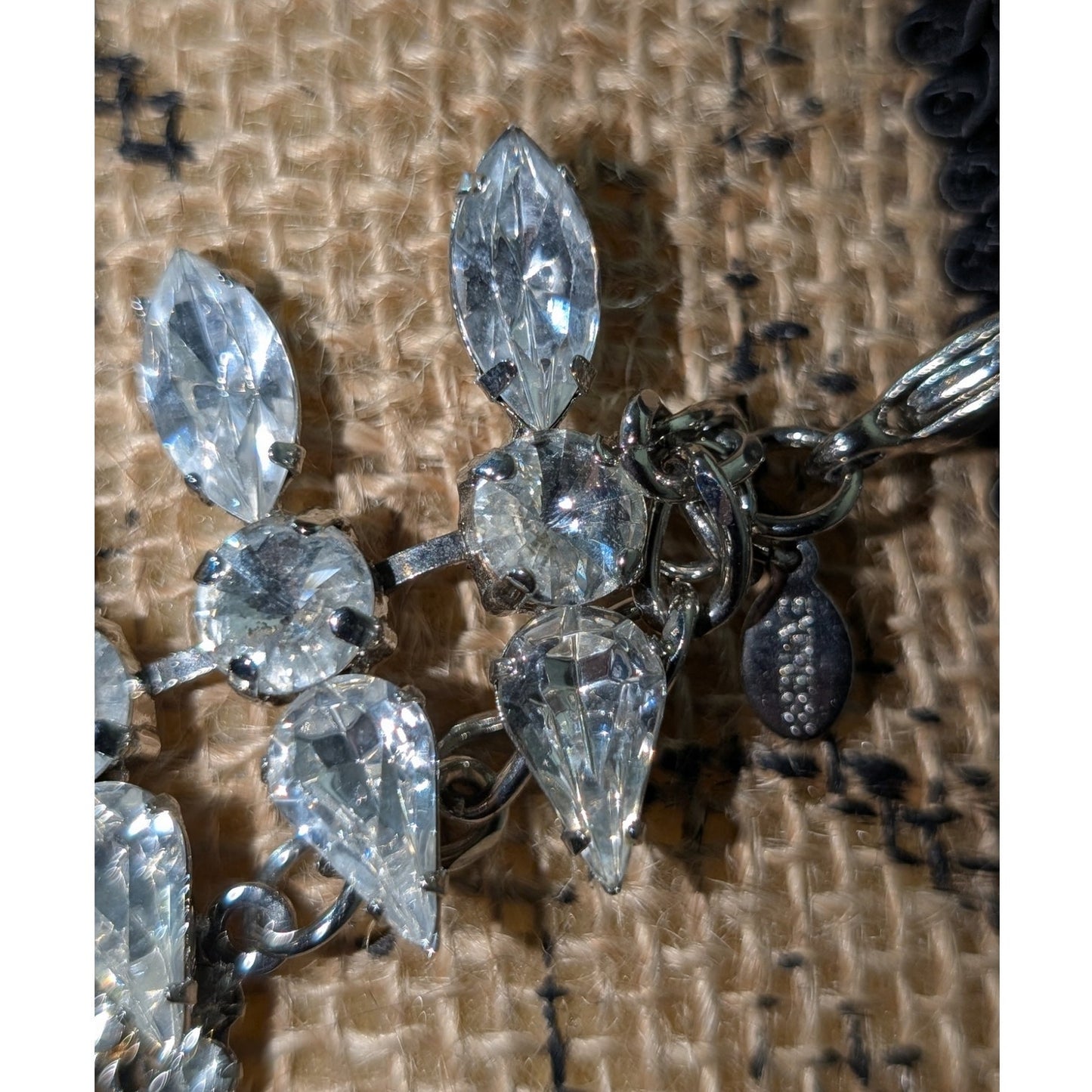 Express Blingy Rhinestone Chain Belt 34.5"-40"