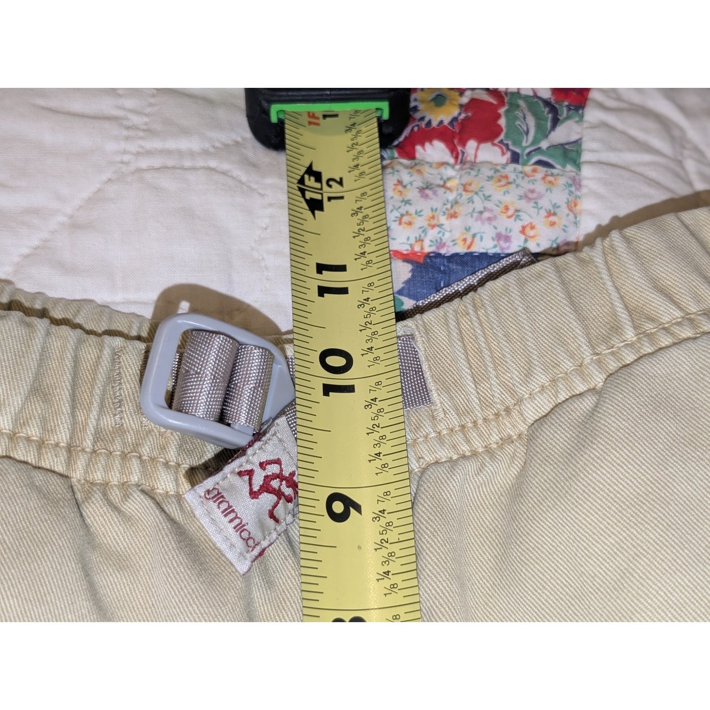 GRAMICCI Vintage G Series 1982 Orig High Rise Lemon Khaki Pant Sz M 31 Length