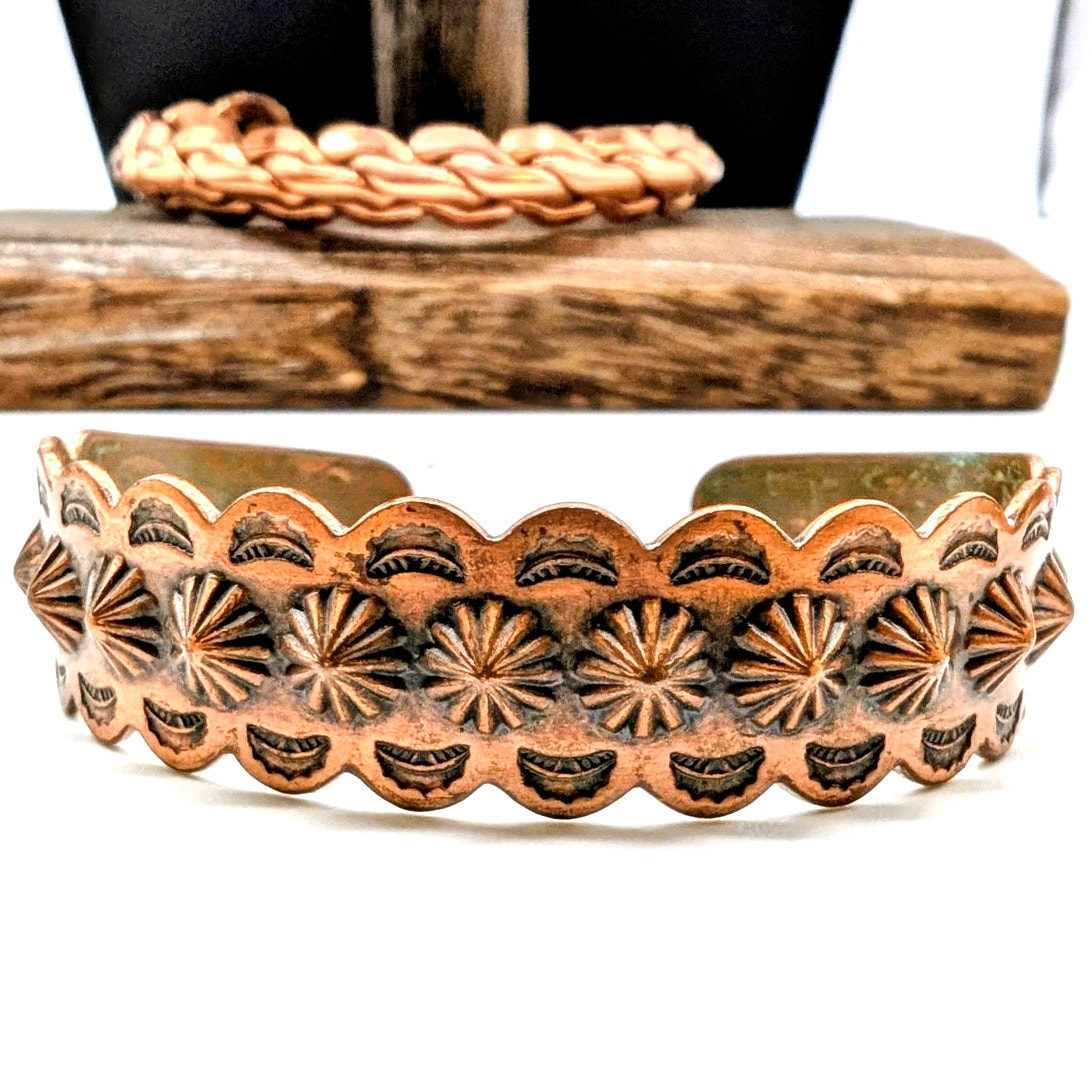 Mixed Lot of Copper & Copper Color Jewelry Pieces