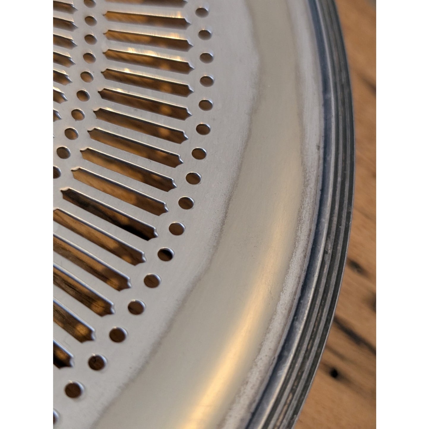 Vintage Sheffield Silver Plate Cut Out Sandwich Plate