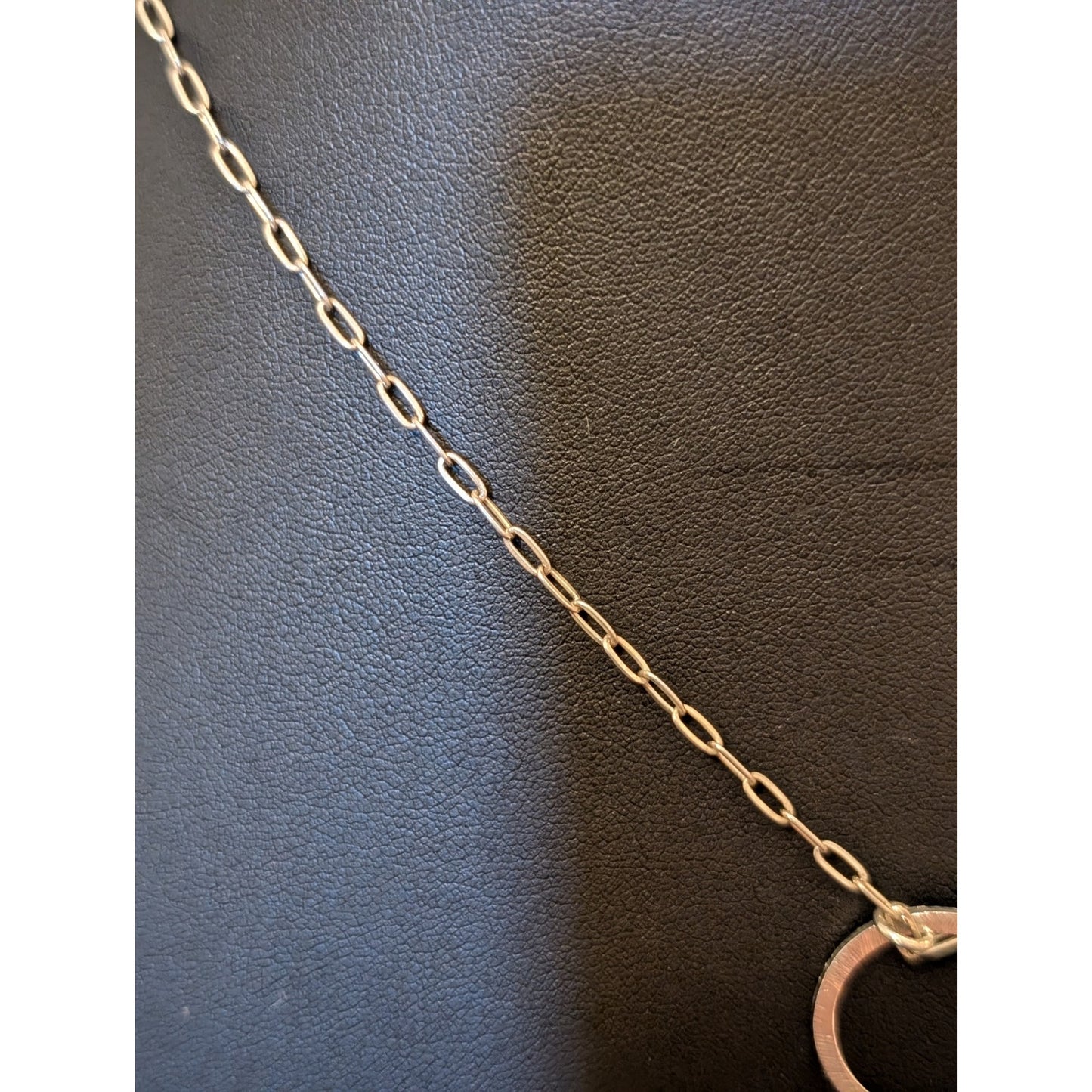 Handpicked Boho Sterling Turquoise Teardrop Pendant Chain Necklace