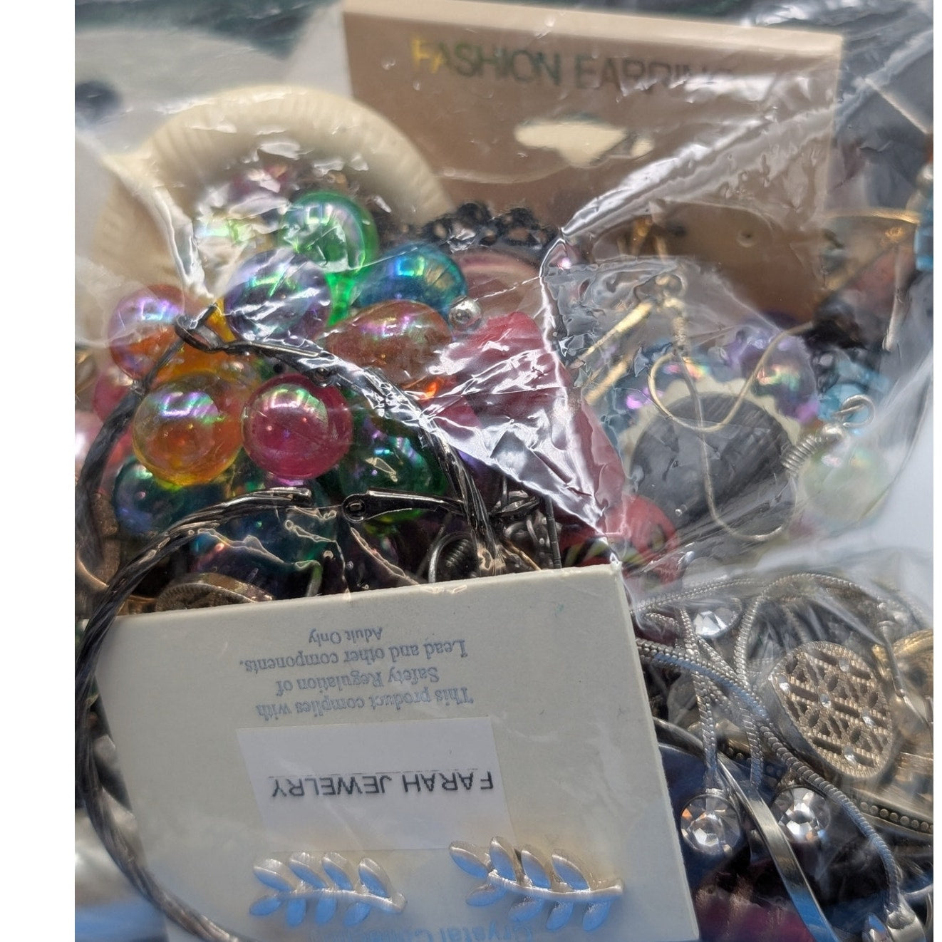 Bag Of Pierced Earrings Wearable to Excellent Condition