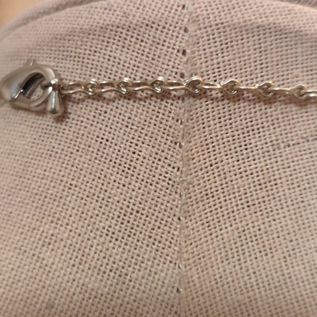 Crystal Silver Tone Chunky Bauble Necklace
