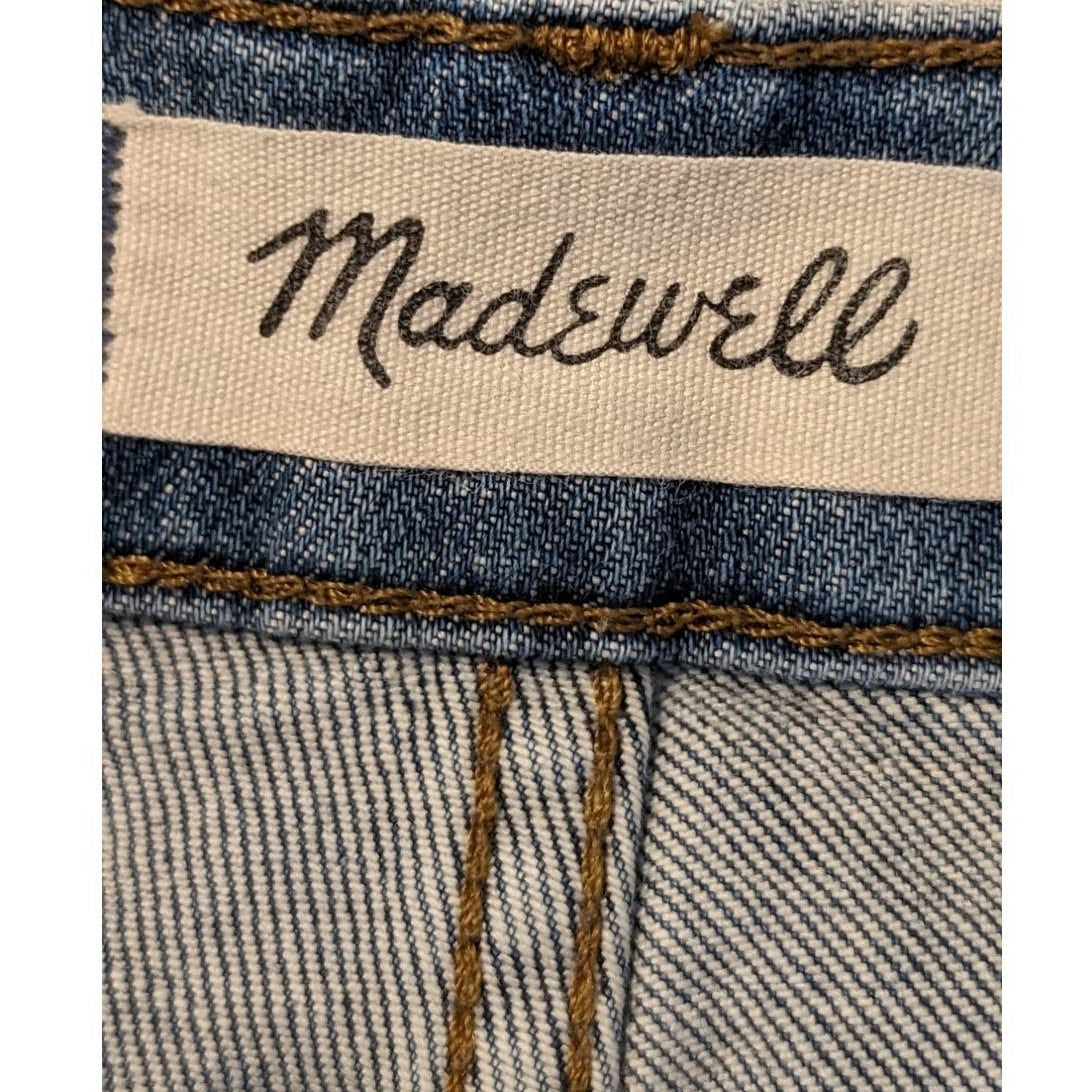 Madewell The High-Rise Slim Boyjean Distressed Stretch Jean Womens Sz 32T