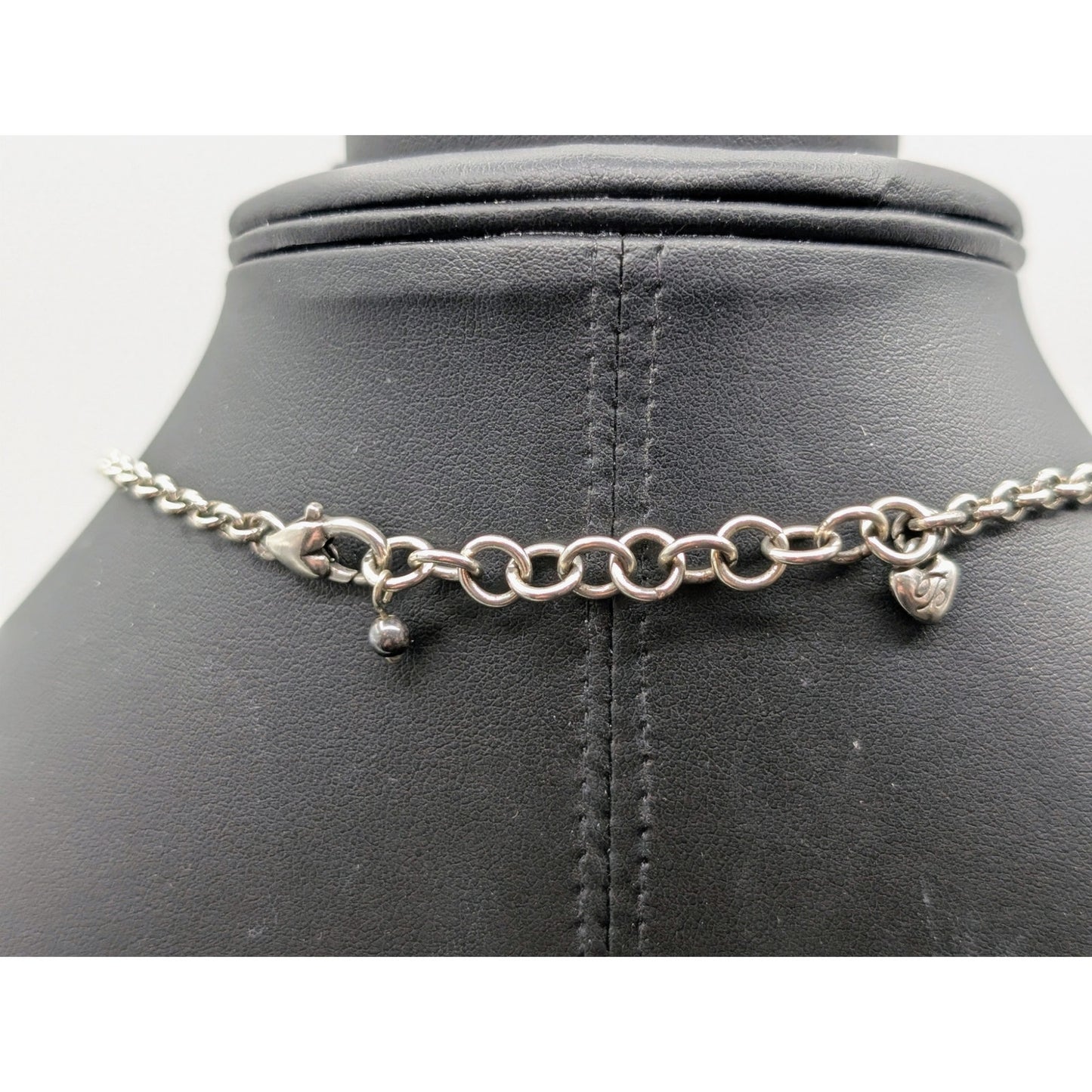 Brighton Scroll Y-Drop Pendant Station Necklace Lavaliere Style & One Earring