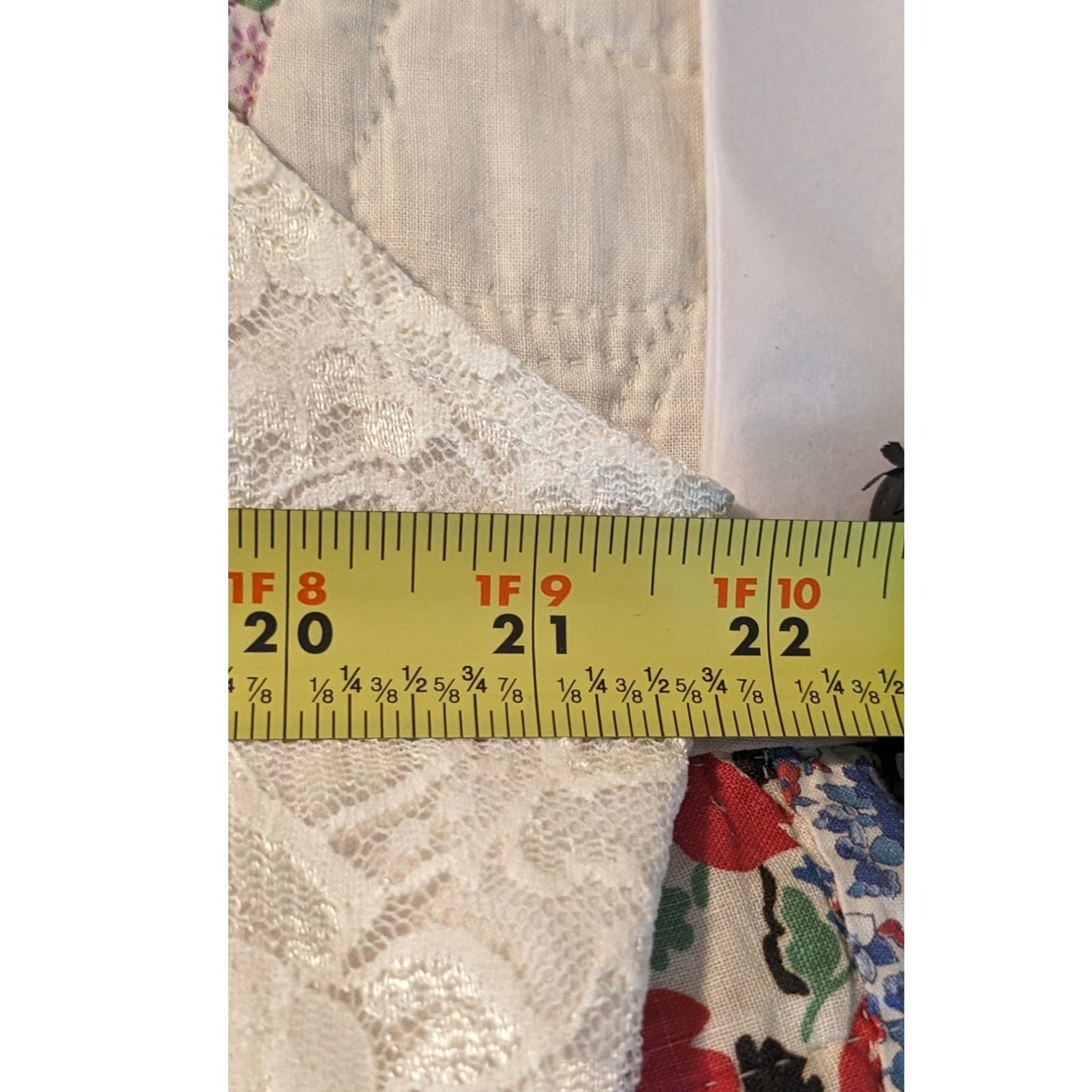 East 5th Woman Cream V-Neck Lace Overlay Shell/Tank Top Womens Size 1X