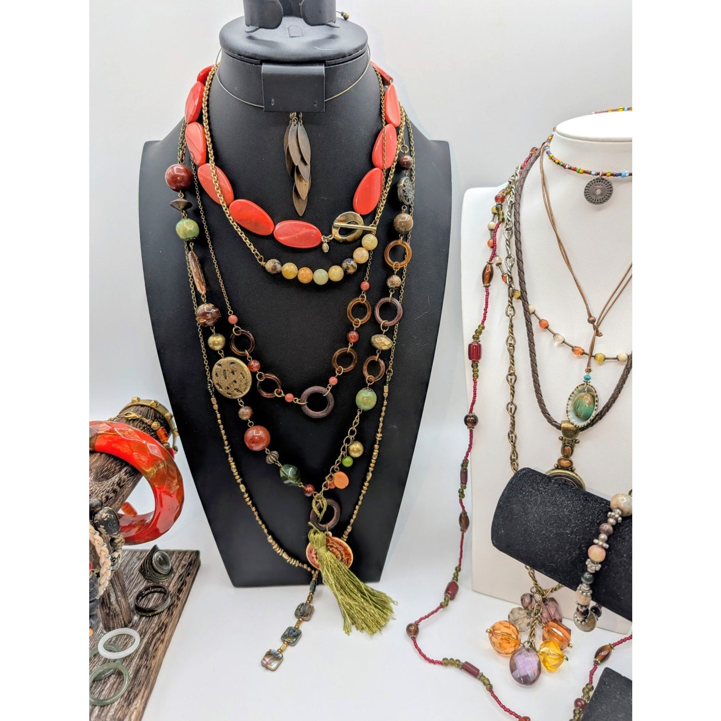Reseller's Delight 46 Piece Boho Vintage to Modern Costume Jewelry Lot