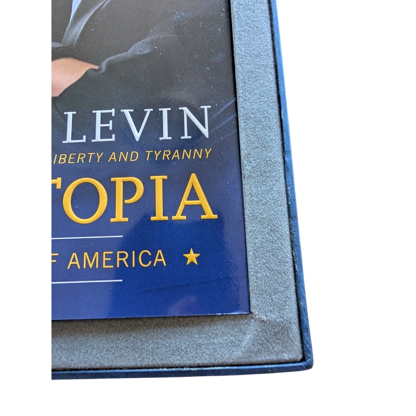 Mark R. Levin Autographed Ameritopia Premiere Boxed Collectibles Hardcover Book