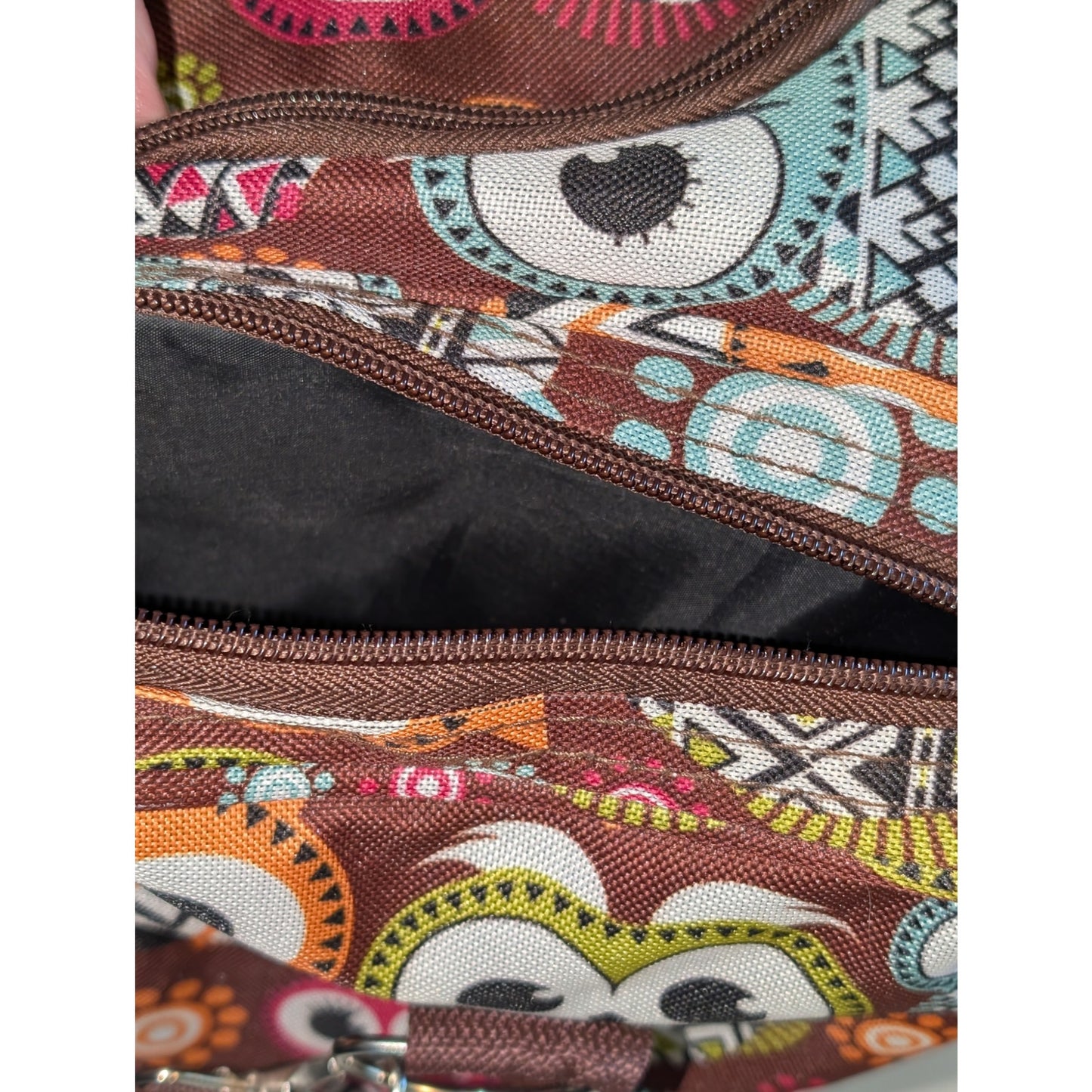 Rockland 19" Polyester Owl Multi-Color Brown Duffel Bag