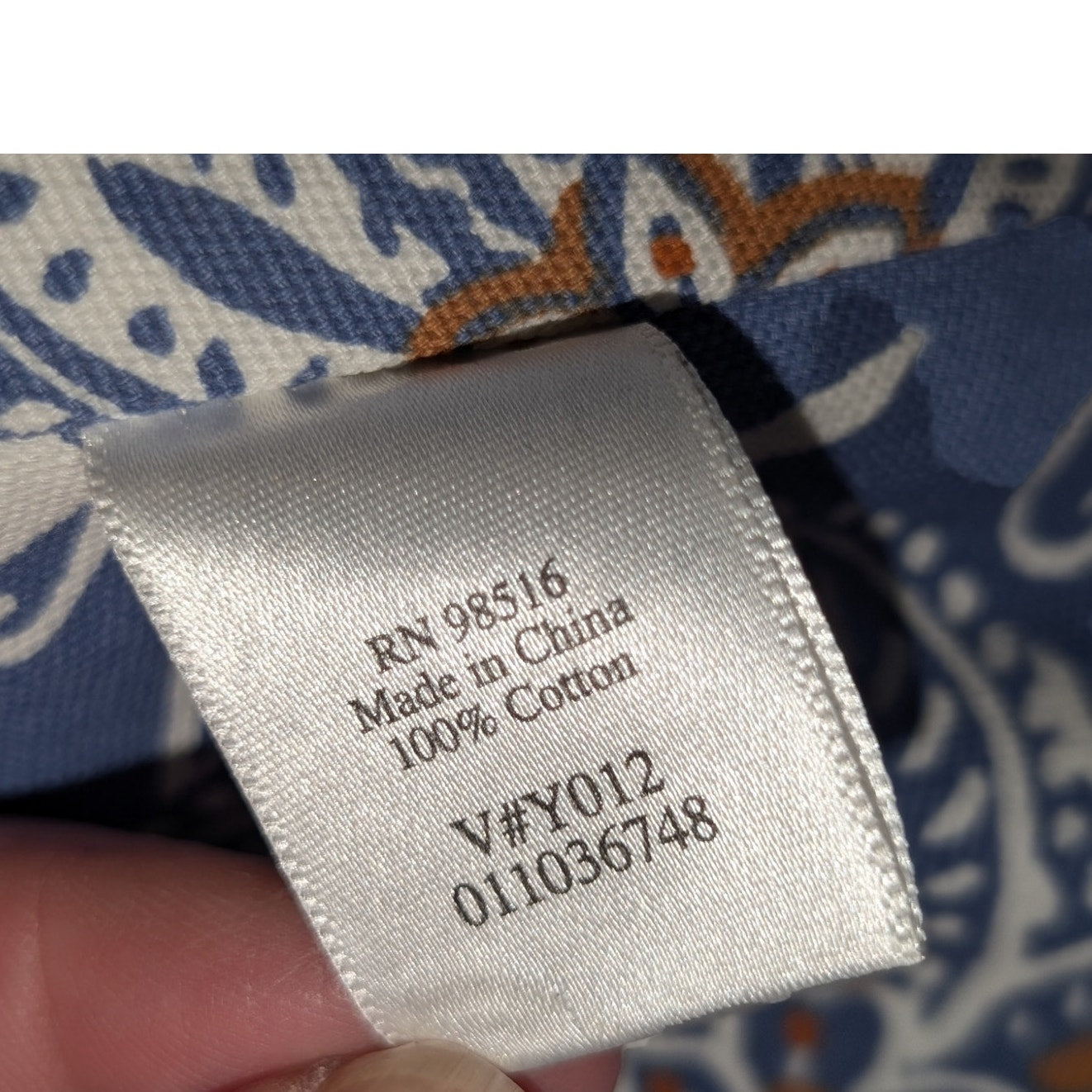 Coldwater Creek Dusty Blue Khaki Cream Floral Button Front Jacket Women's Sz 1X