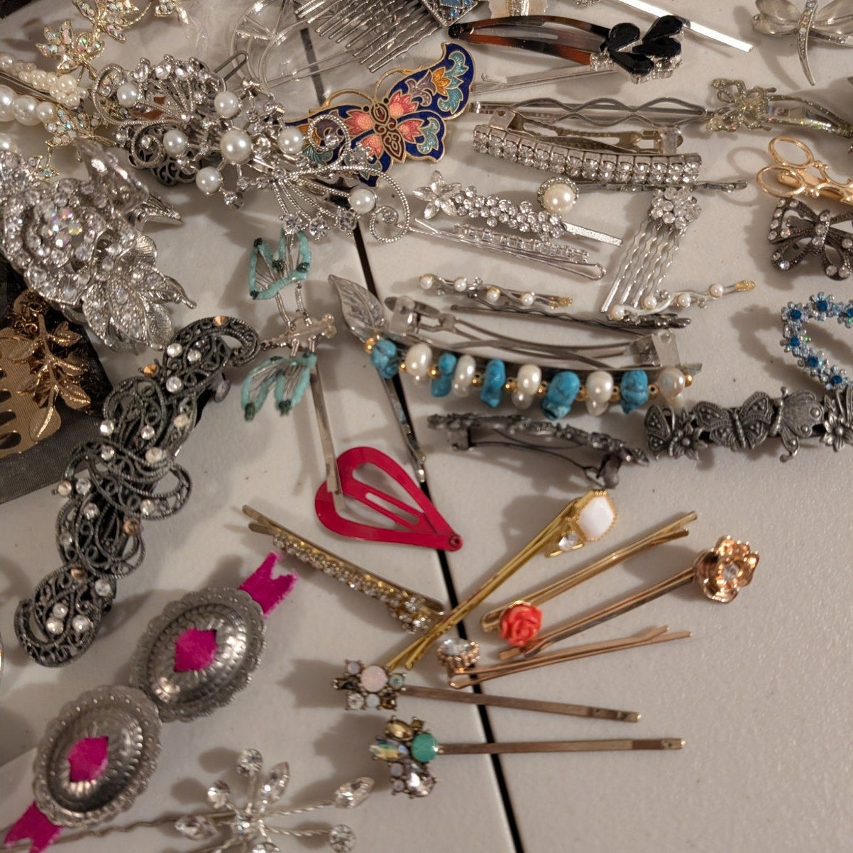 Large Lot of Hair Accessories