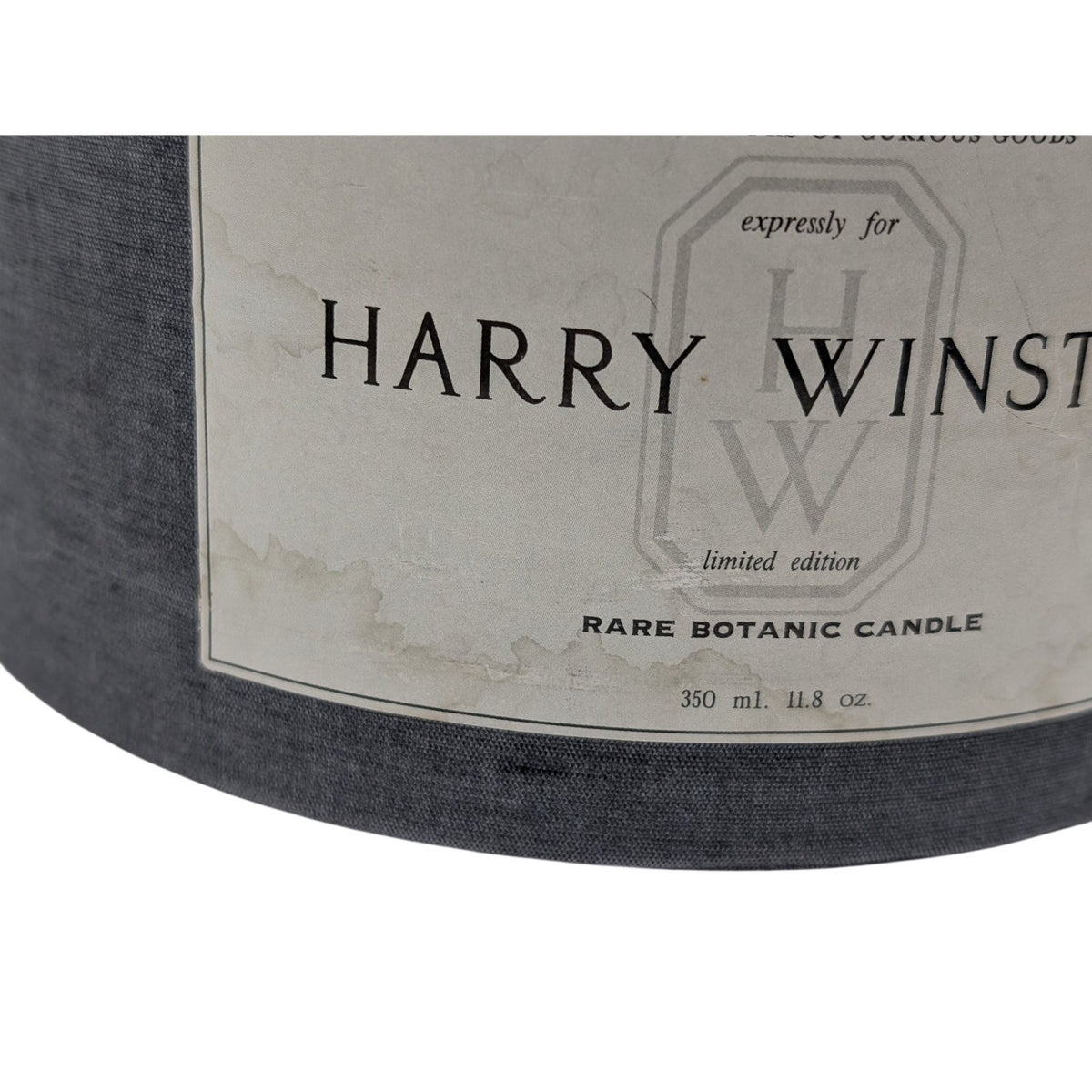 Rare Vintage VIP Limited Edition Harry Winston D L & Co Candle Never Opened