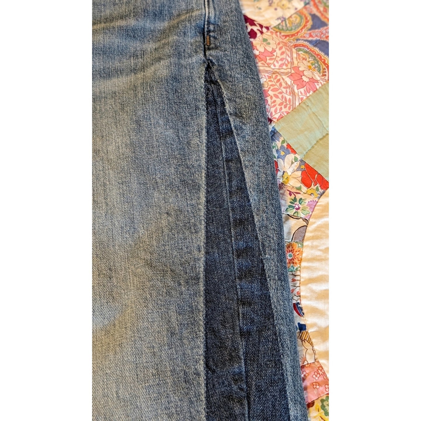 Madewell The High-Rise Slim Boyjean Distressed Stretch Jean Womens Sz 32T