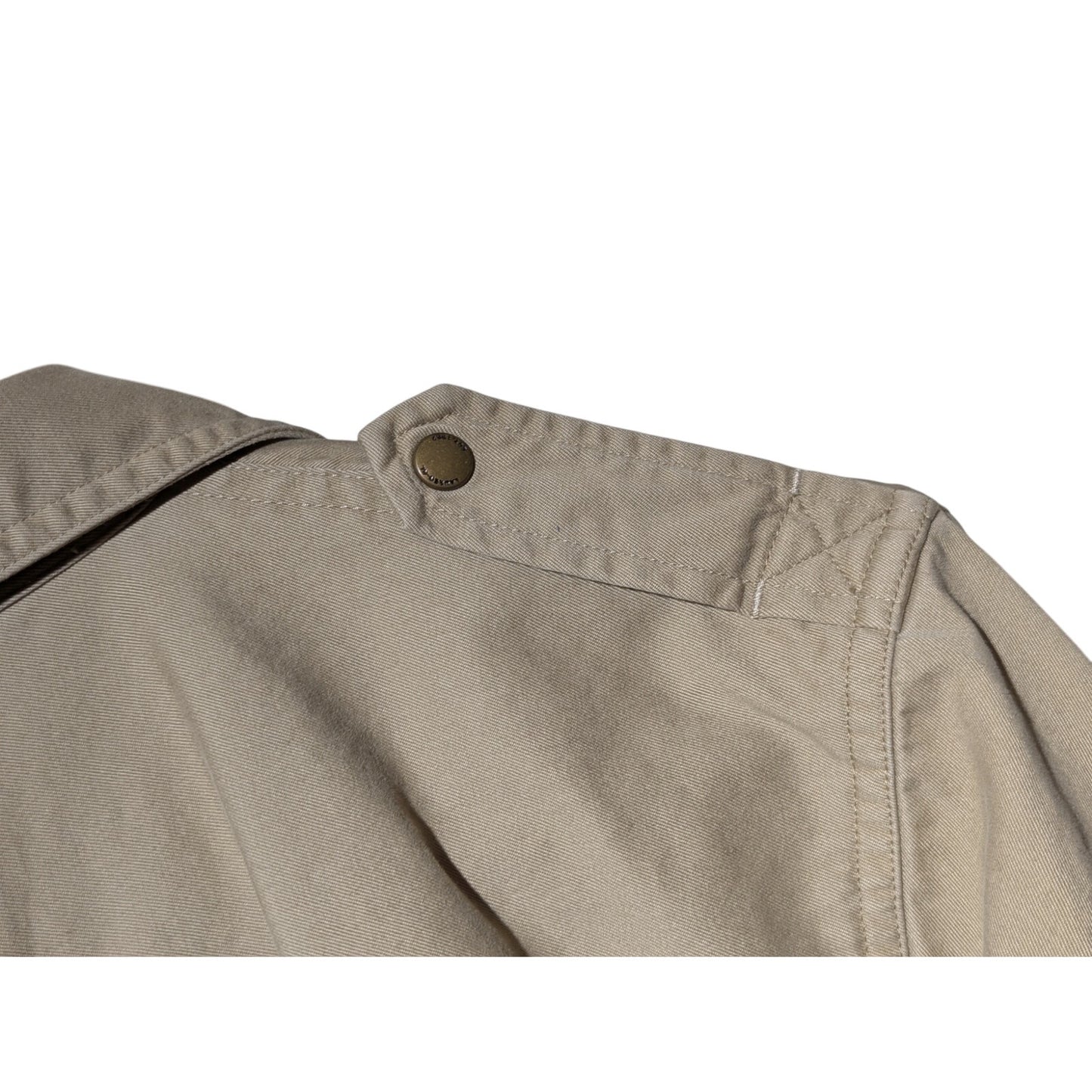 Lauren Ralph Lauren Safari Field Shirt Khaki Utility Pockets Unisex Size Medium