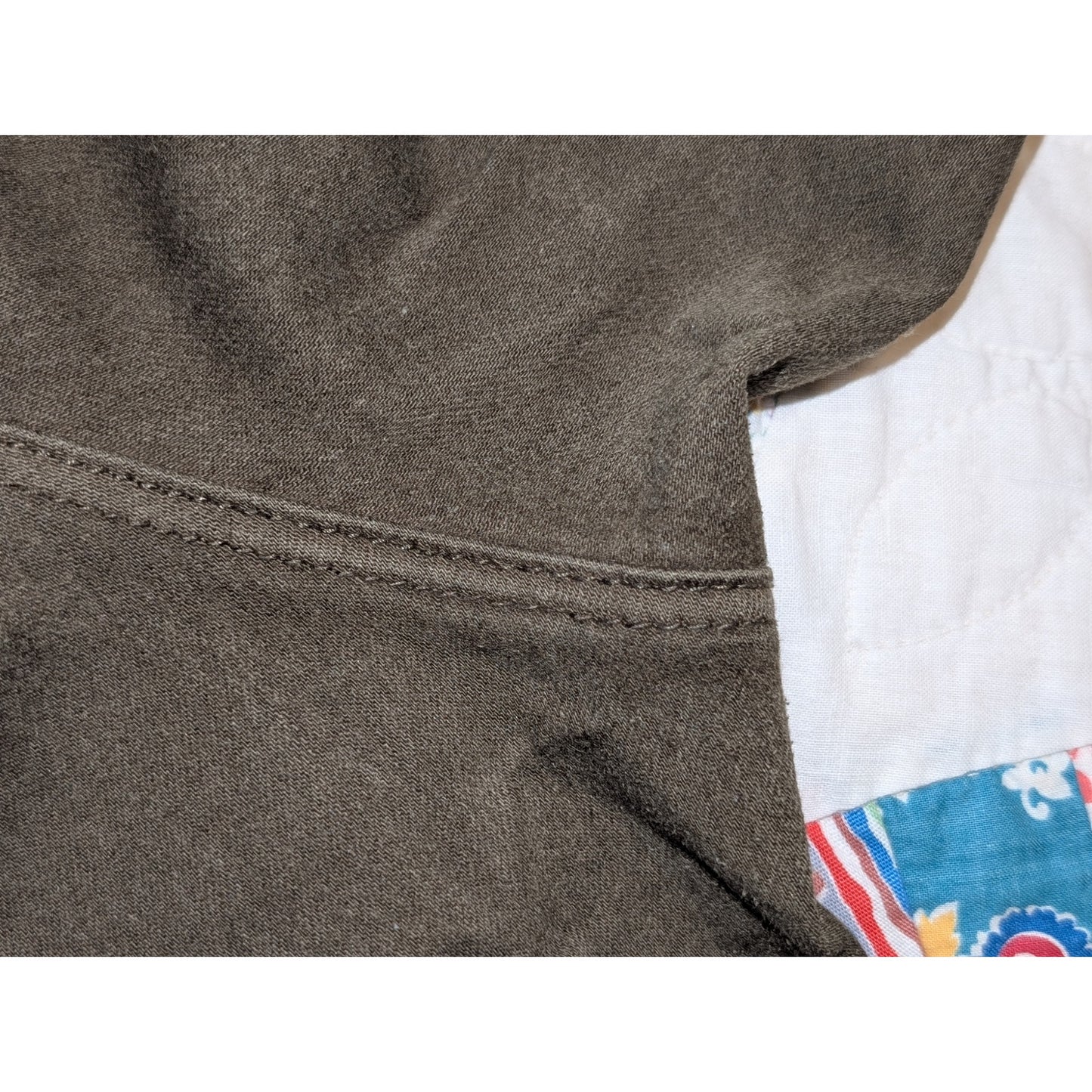 Chico's So Slimming Girlfriend Ankle Dark Olive Pant Chico's Size 4 (US XXL)