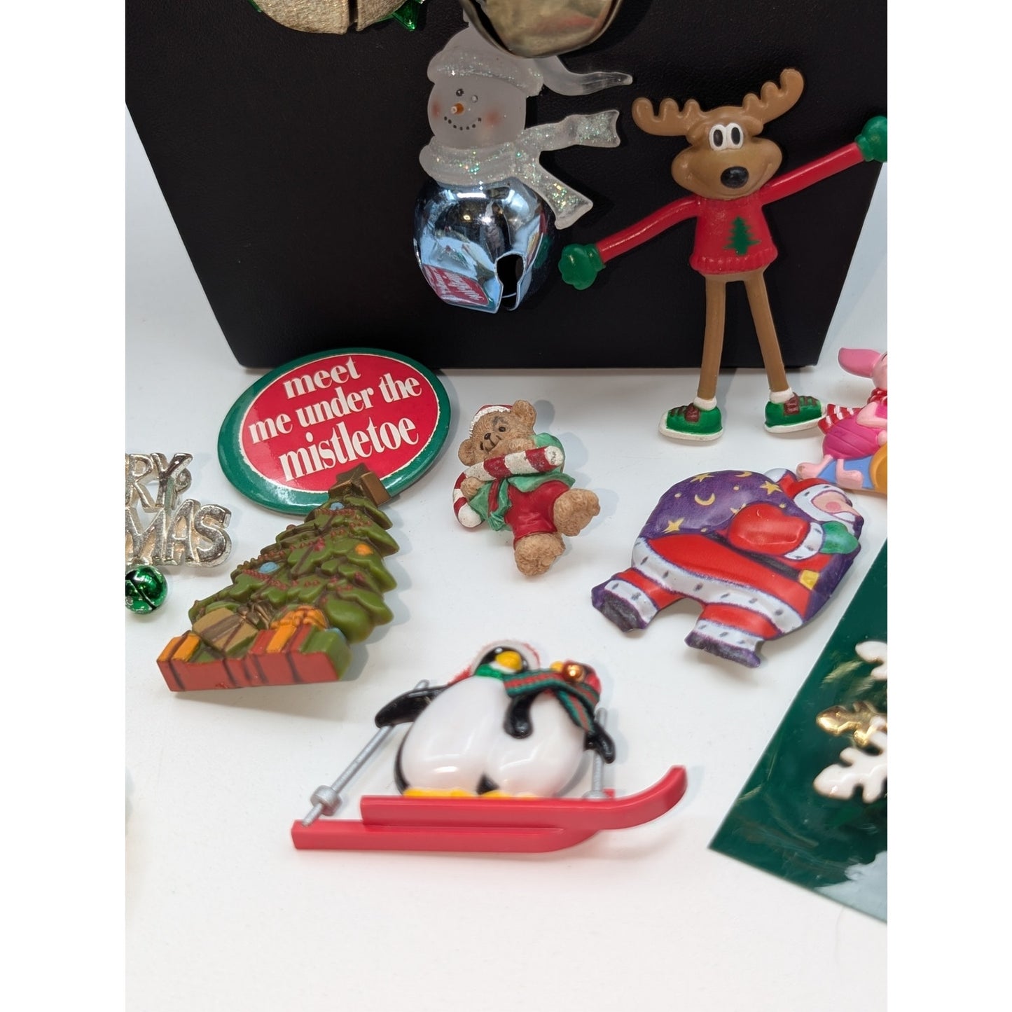 Lot of Christmas Fun Bells & Pins