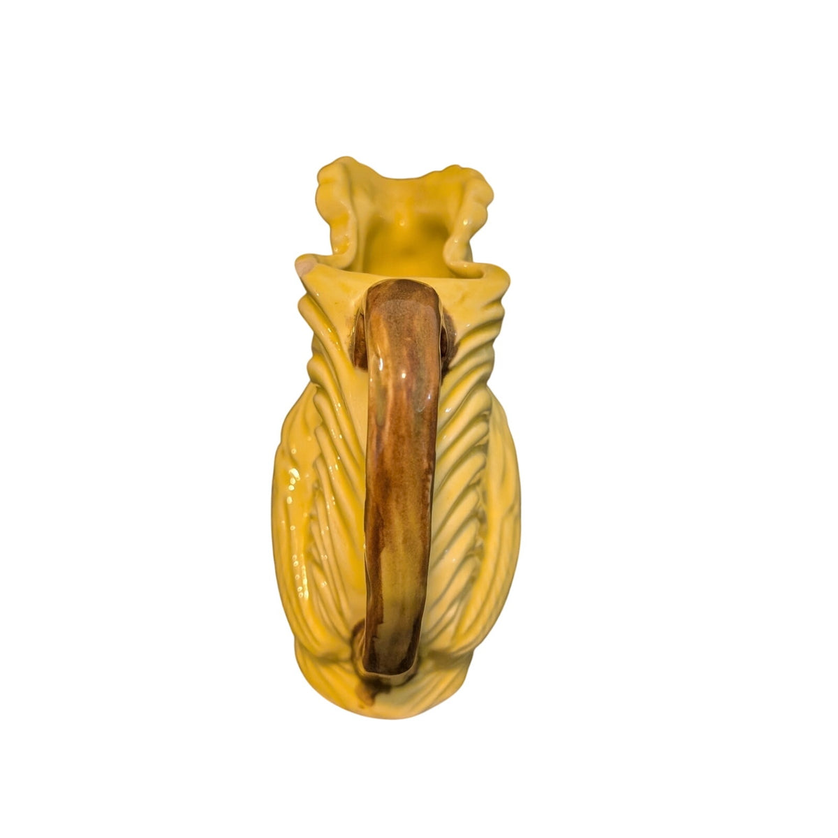 Vintage Made in Japan Yellow Rooster Creamer With Chip Photo Three