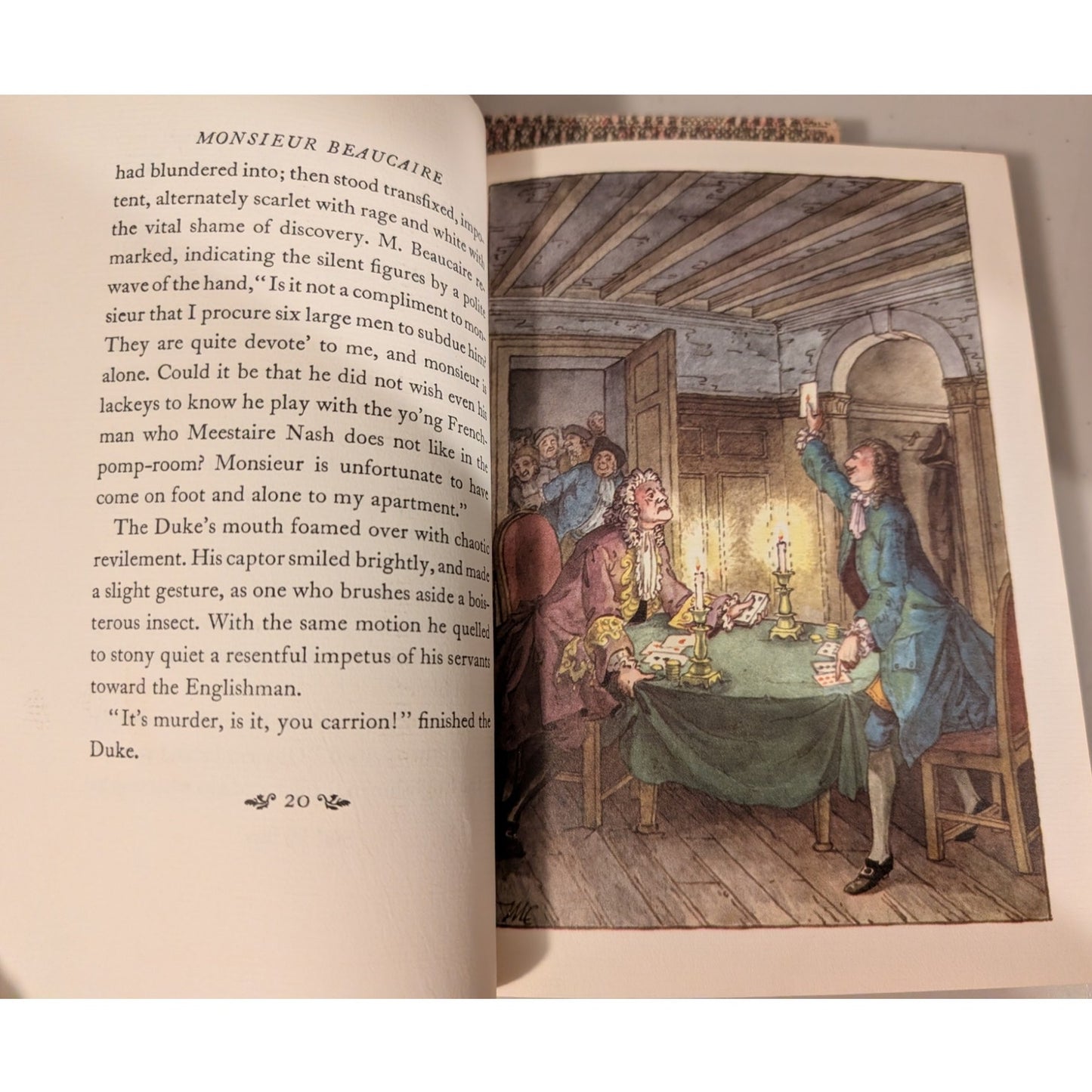 Monsieur Beaucaire--Booth Tarkington--1961 Heritage Press With Slipcase