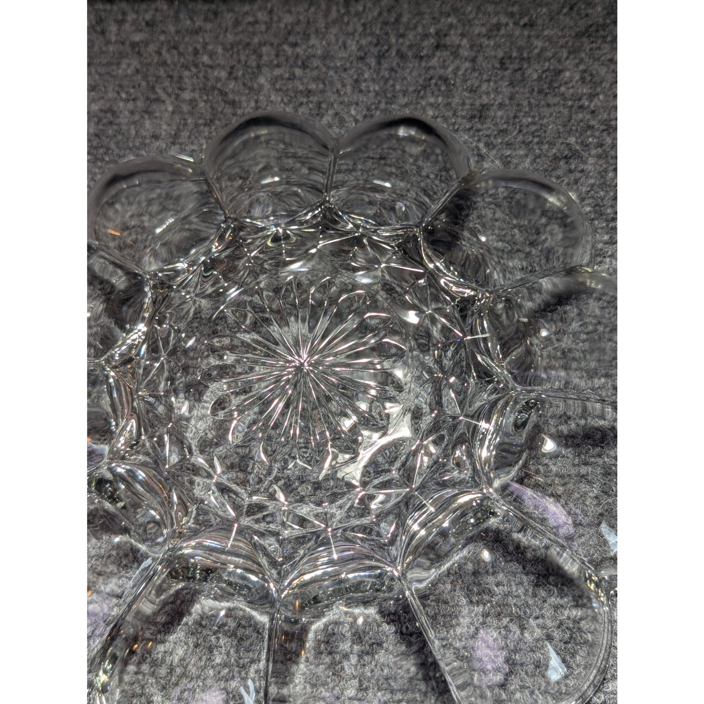Vintage Anchor Hocking Deviled Egg Plate in Original Box