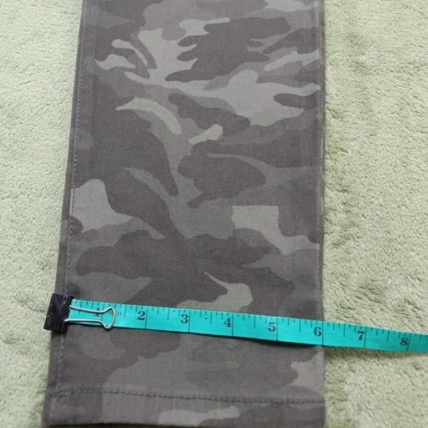 Style & Co Curvy Skinny Leg Camo Jean Womens Plus Size 16W