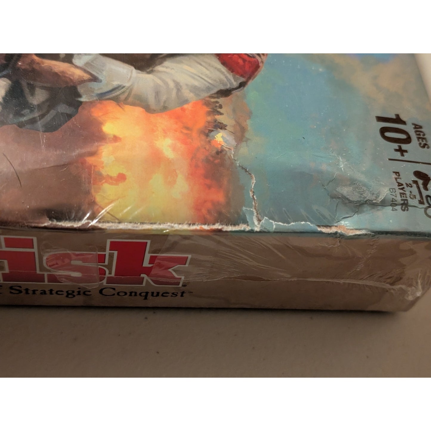 Risk Strategy Board Game 2015 Hasbro Brand New in Damaged Box Sealed