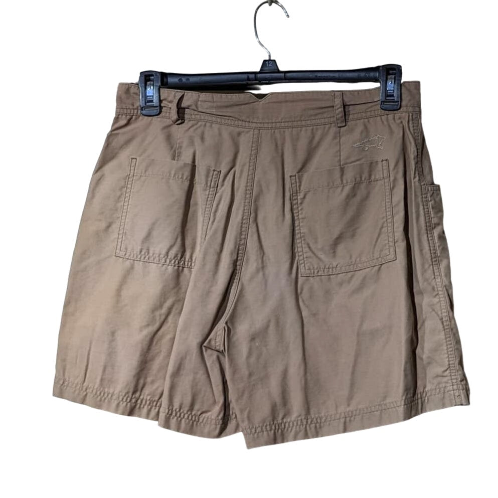Horny Toad Khaki Short Cotton Nylon Womens Sz 12