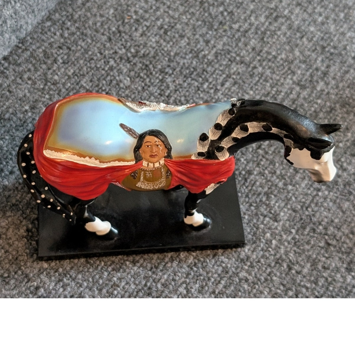 The Trail of Painted Ponies Crazy Horse Retired Figurine 2008 First Edition