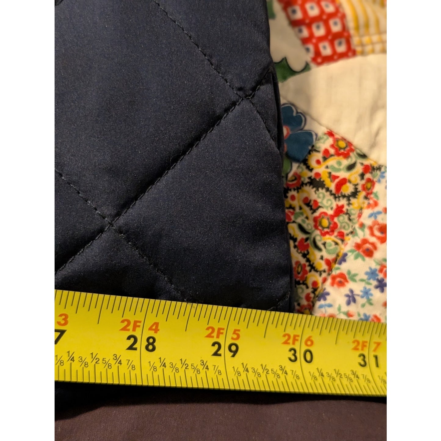 Mo-Ka by Santa Fe Apparel Navy Quilted Vest Women's Size 2X