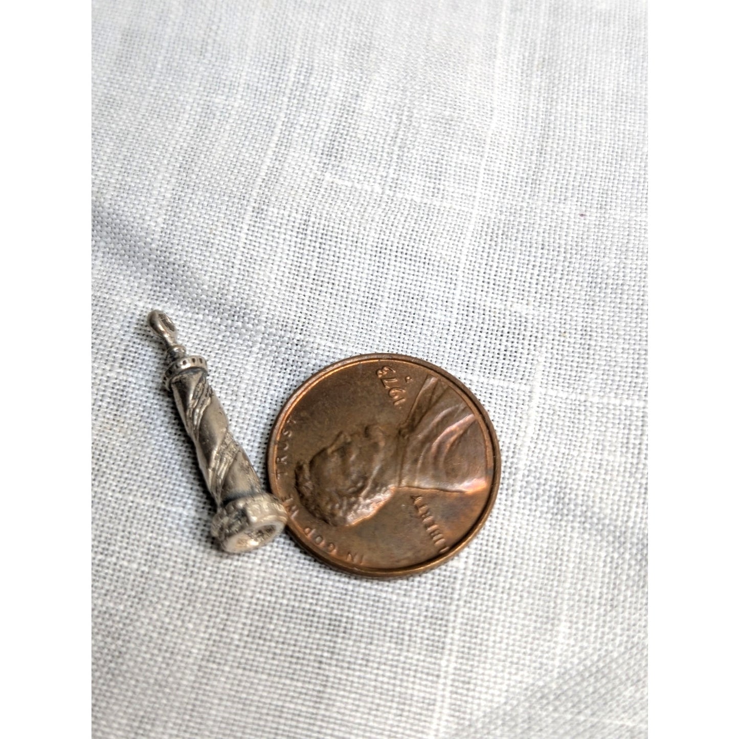 Vintage Sterling Silver Lighthouse Charm