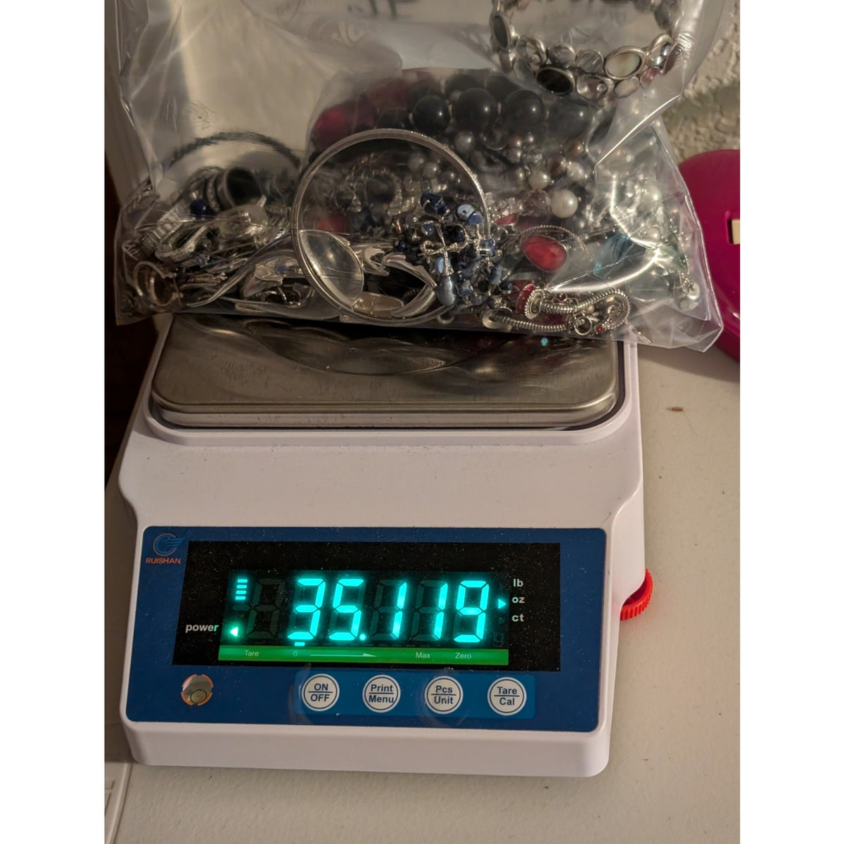 Reseller's Delight 56 Pcs of Silver Tone Vintage to Modern Costume Jewelry