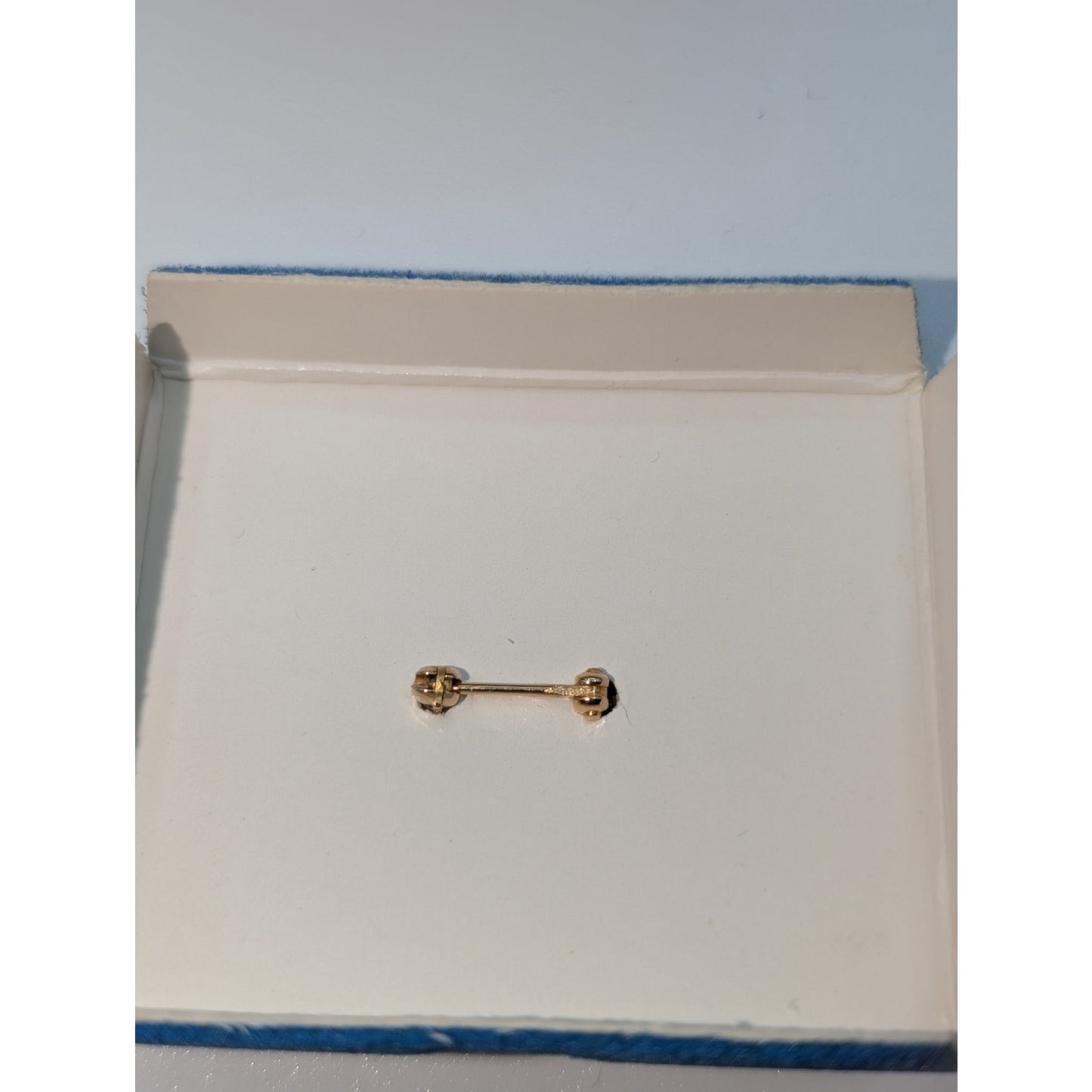 Vintage Avon Ruby Service Award 10K Gold Filled Pin in Original Box