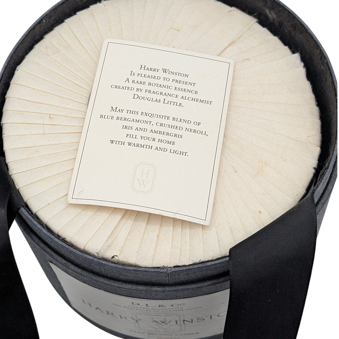 Rare Vintage VIP Limited Edition Harry Winston D L & Co Candle Never Opened