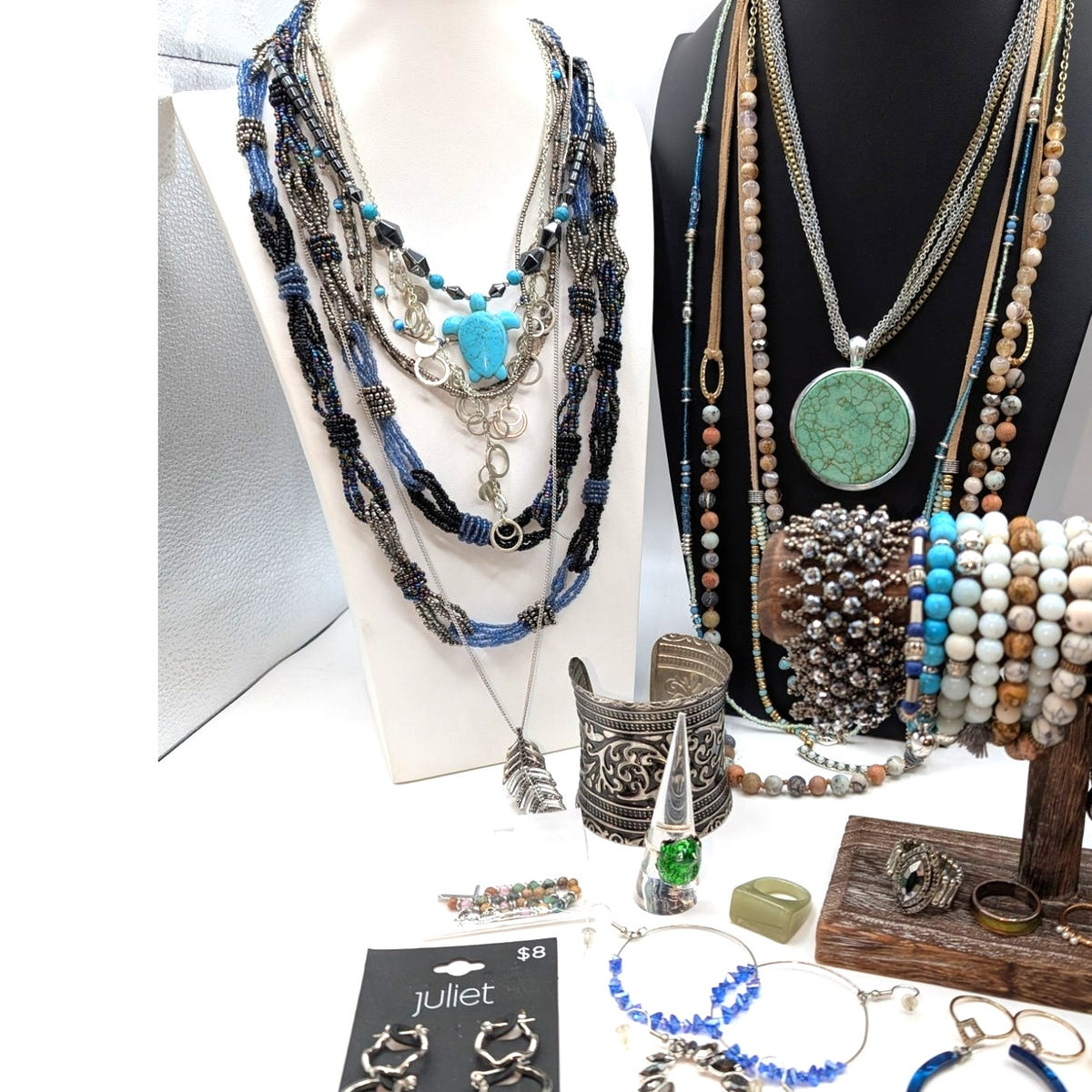 Reseller's Delight 56 Pc Boho Costume Jewelry Lot