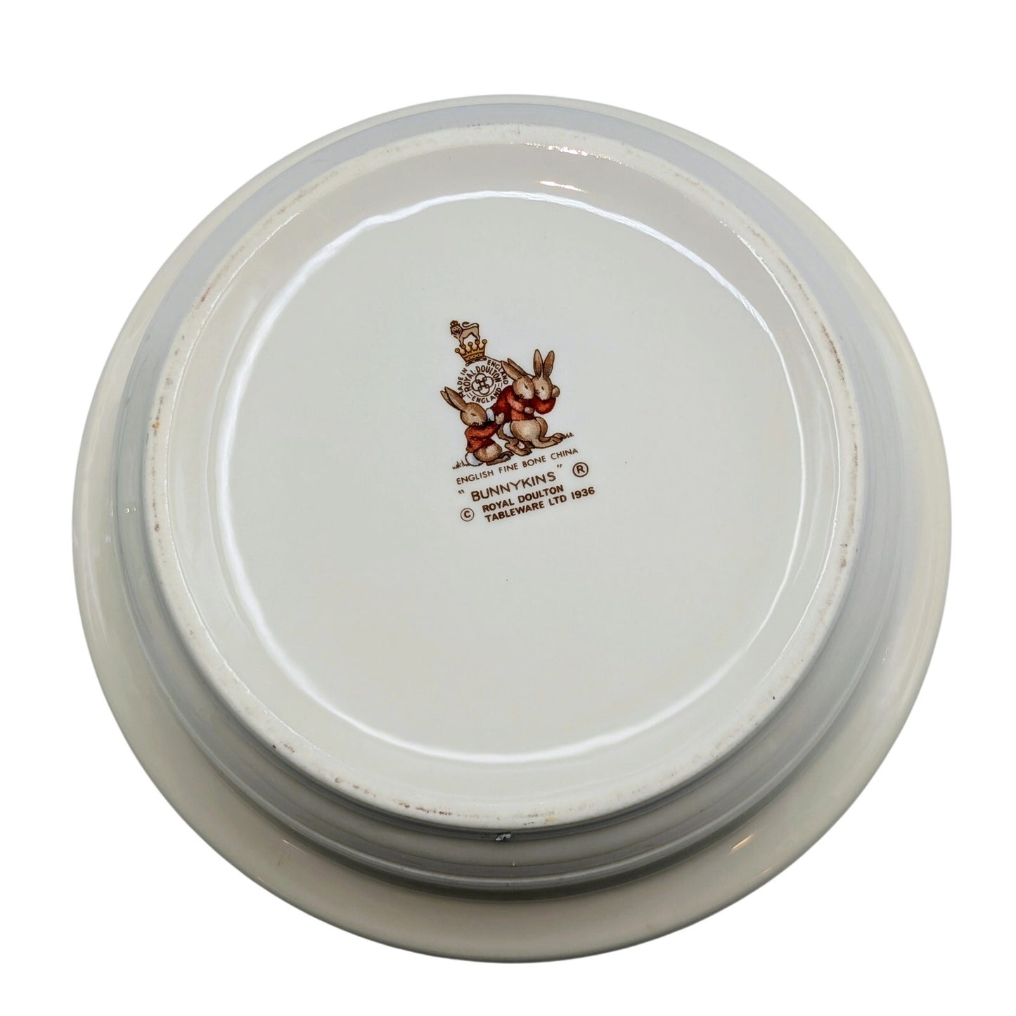 Royal Doulton Bunnykins 1936 Fine Bone China 6-1/4" Albion Nursery Bowl