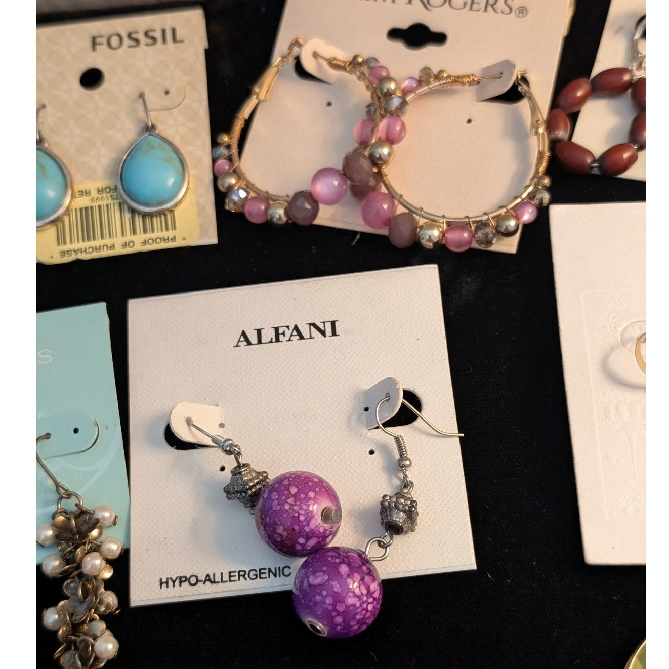 9 Pair Earring Lot Boho/Western/Dangles