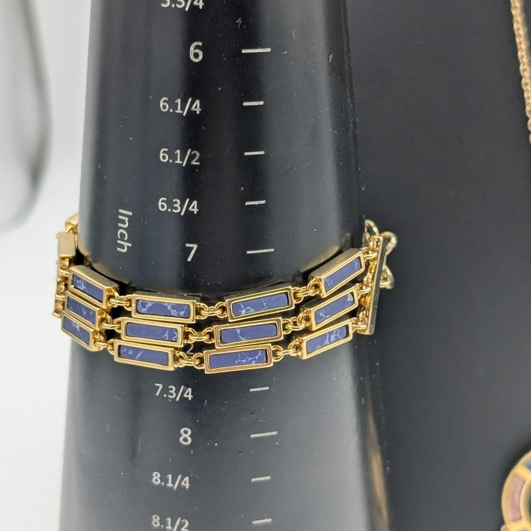 Ann Taylor Three Piece Jewelry Set -- Two Necklaces & 1 Bracelet