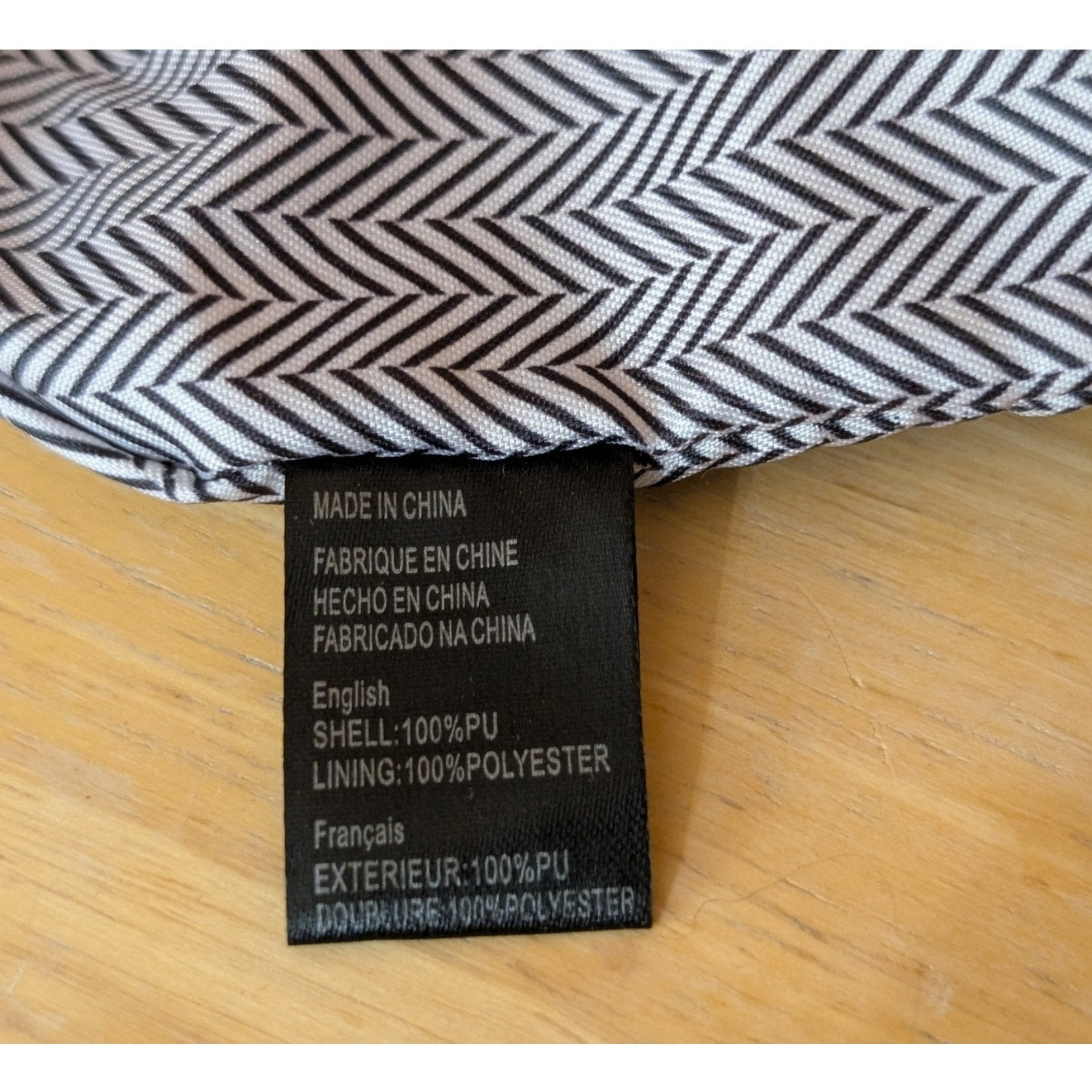 Beige Cross Body Faux Leather Compartment Purse