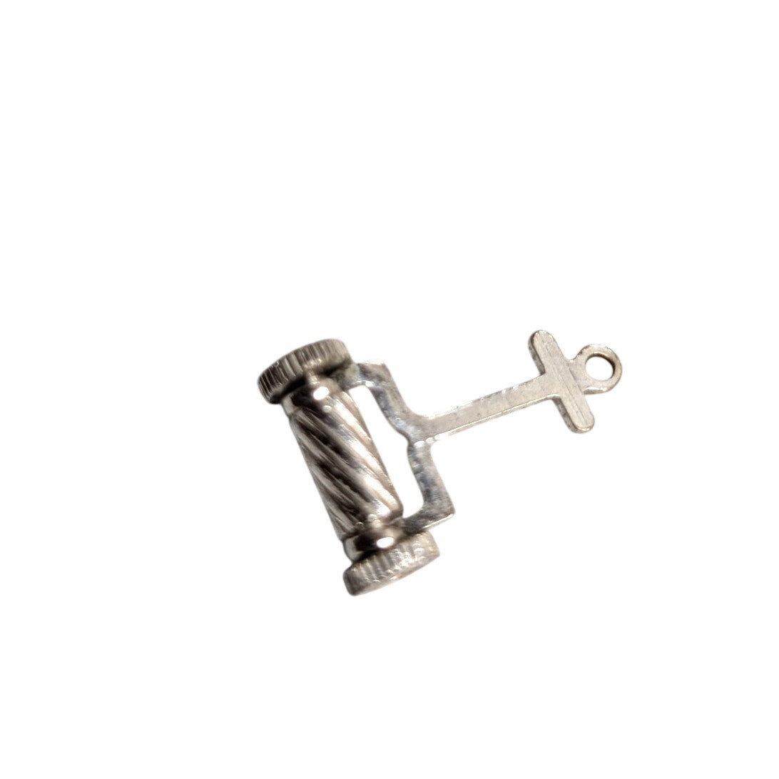 Vintage Sterling Silver Moveable Roller or Lawn Mower Charm