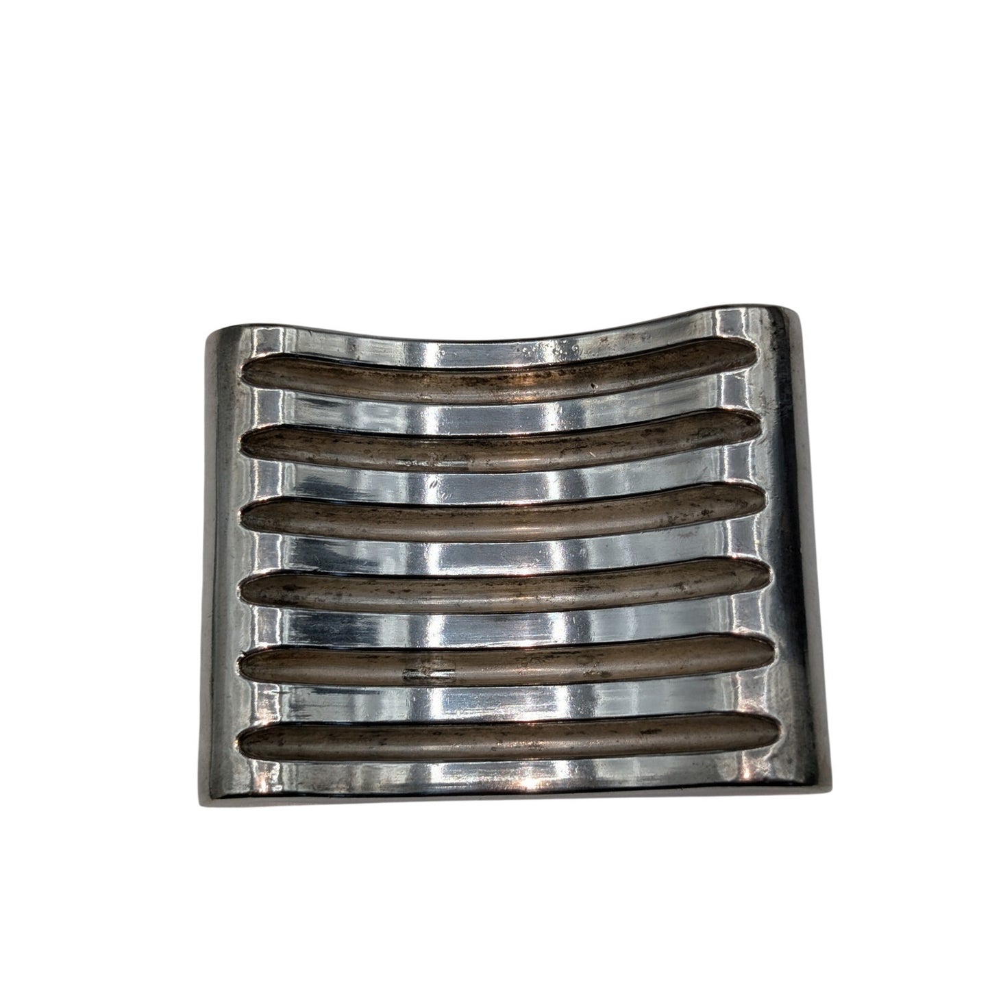 Silver Plated on Zinc Possible Soap Dish