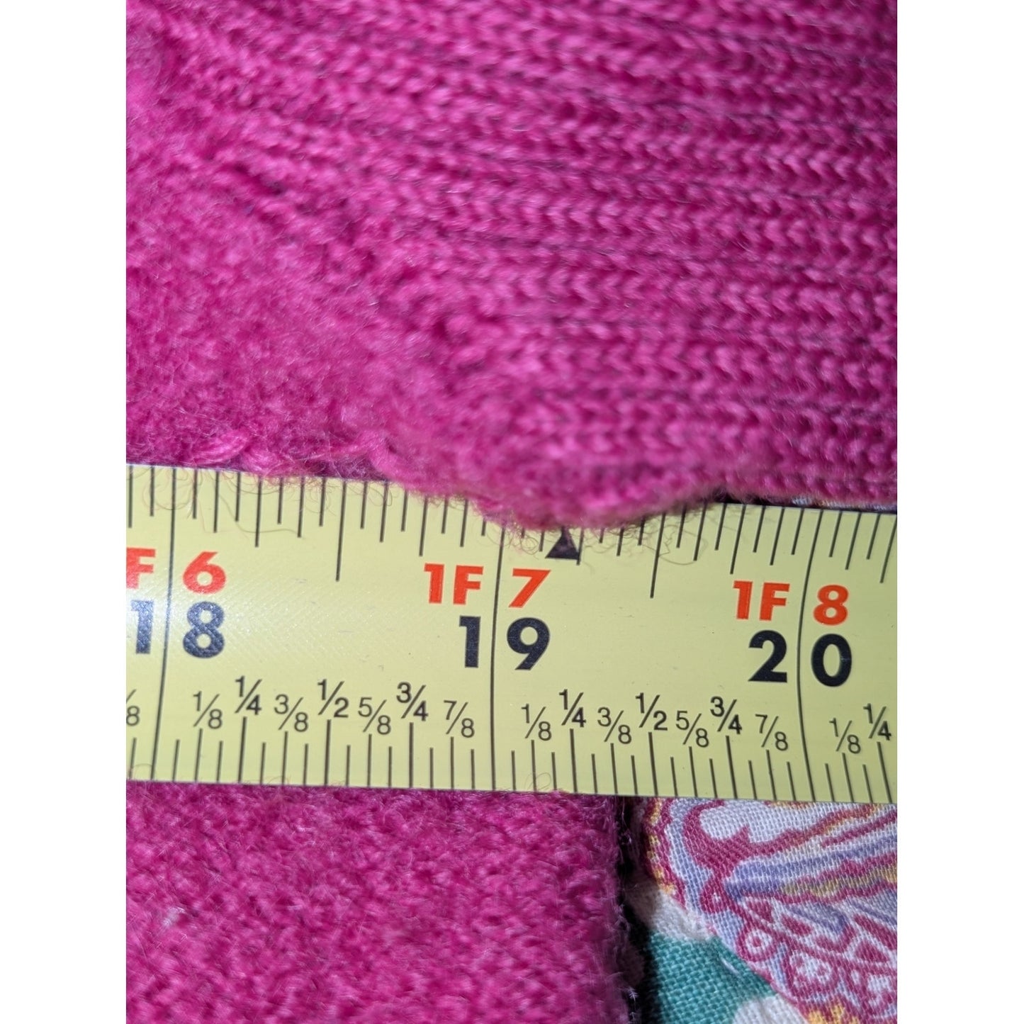 Karen Scott Raspberry Front Full Zip 100% Wool Cardigan Sweater Women's Petite M