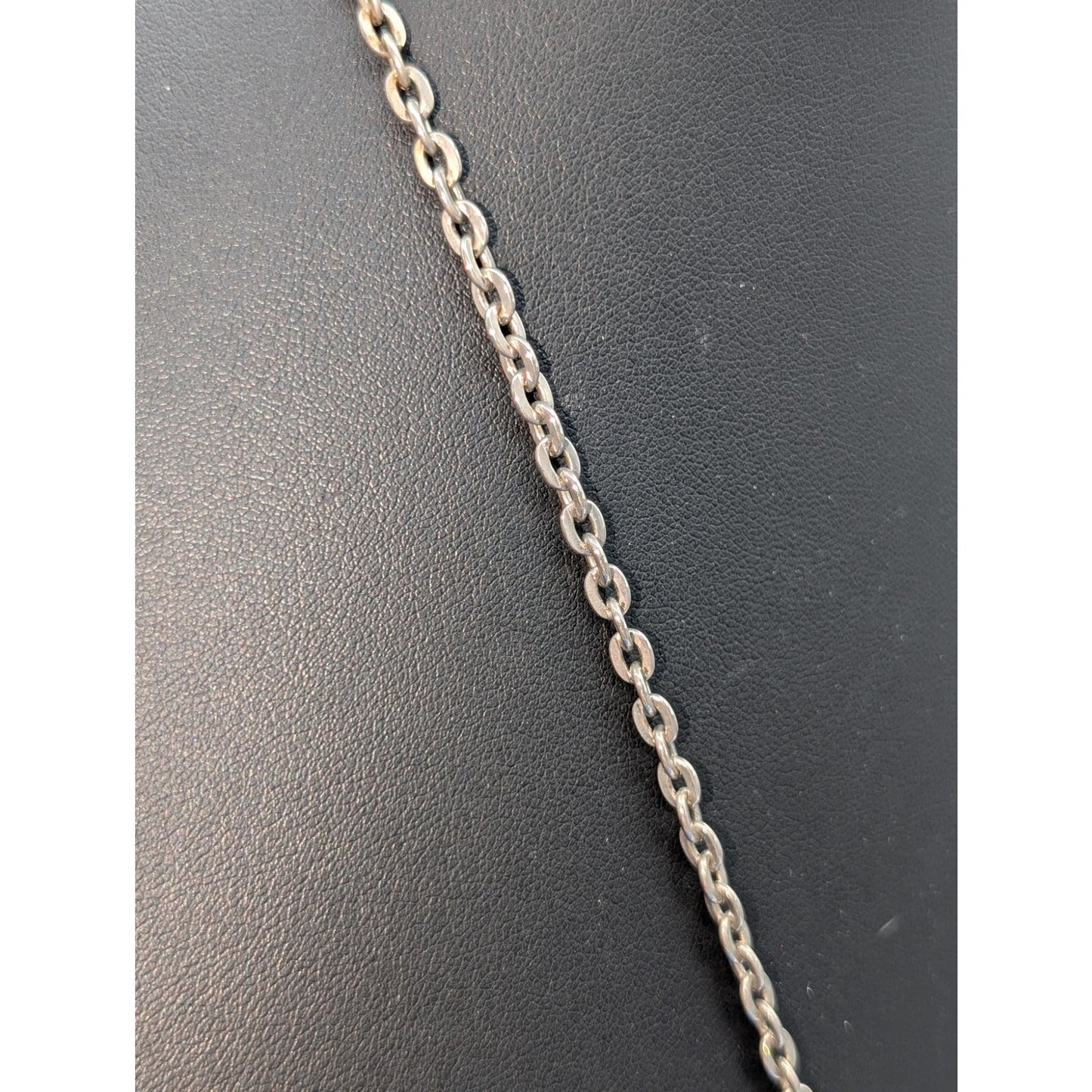 Vintage Scandinavian Pewter Necklace by Rune Tennesmed Sweden Signed