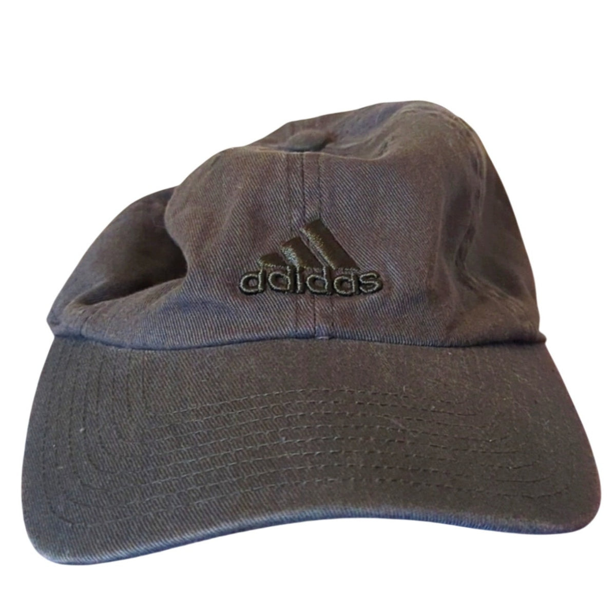 Adidas Green on Green Embroidered Climalite 100% Cotton Adjustable Cap