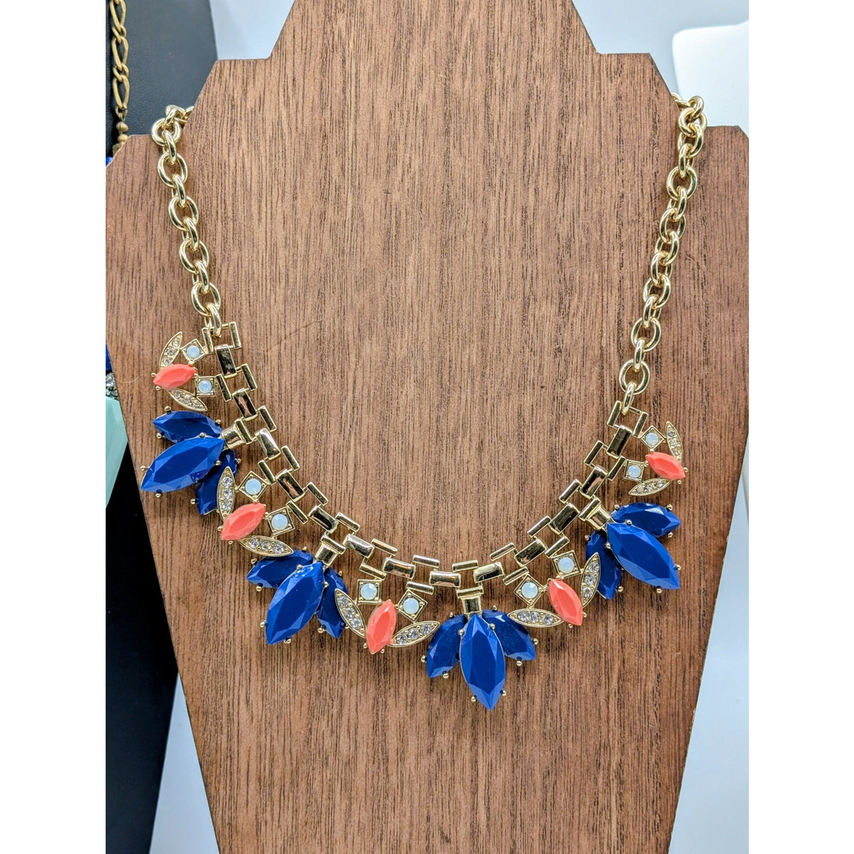 Lot of Three J.Crew Necklaces & One GV9 Avon Necklace W/ Matching Earrings