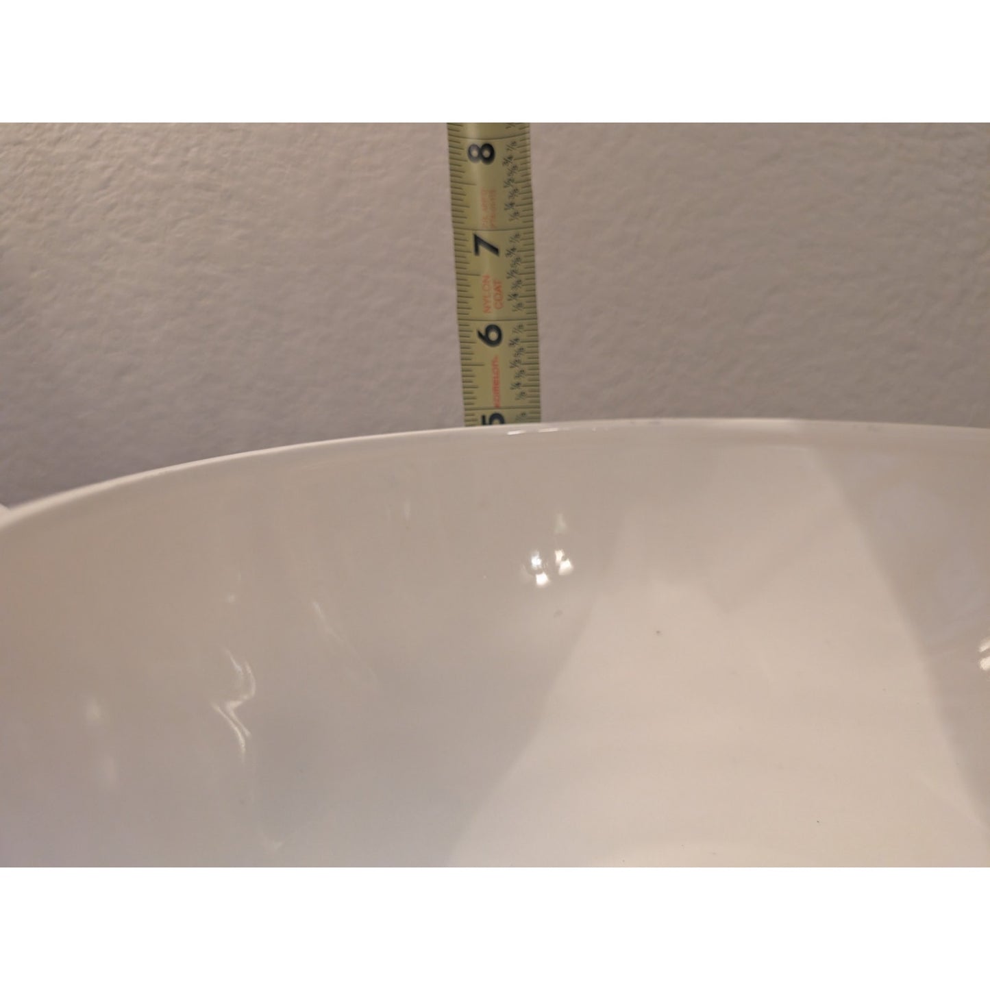 Vintage Blue Peony Japan Hand-painted Porcelain Soup Tureen Serving Bowl Mint