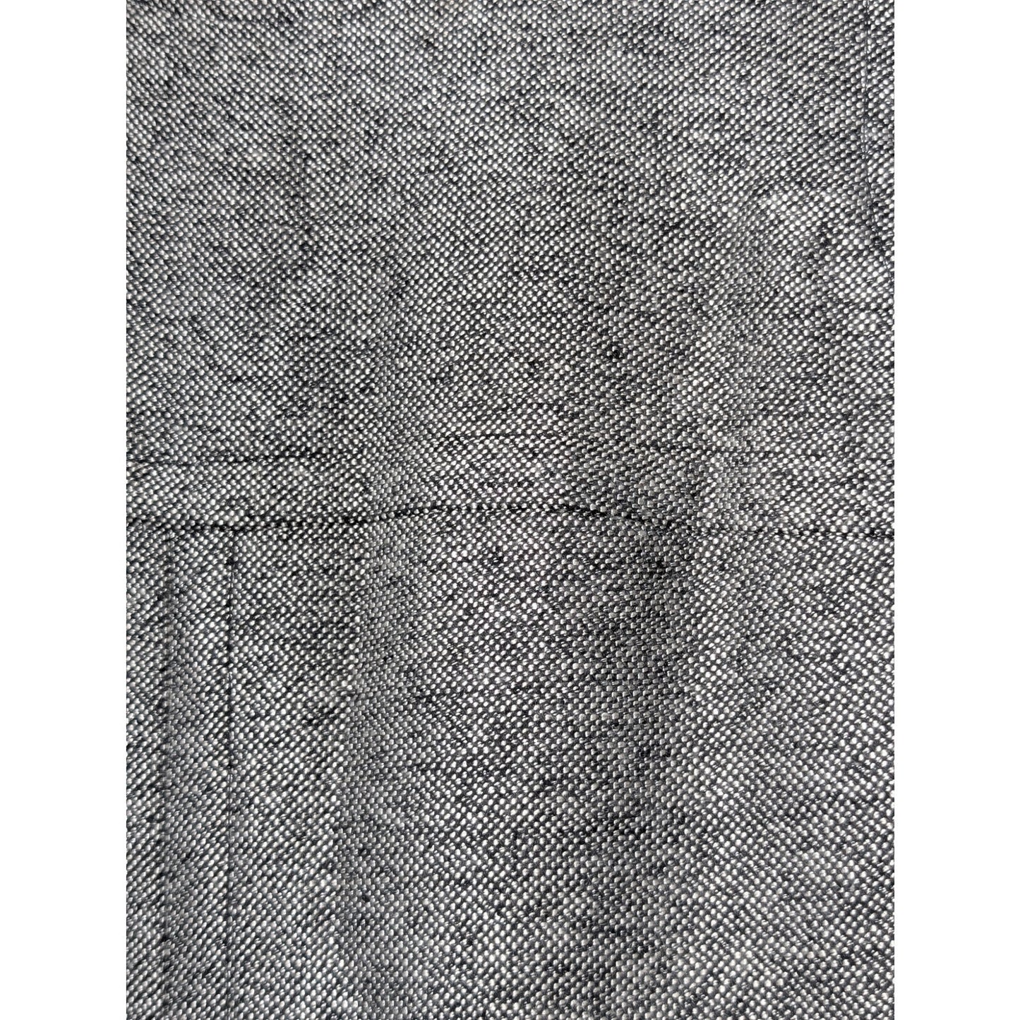 Anne Klein Gray Tweed Sleeveless Faux Wrap Button Side Jumper/Dress Womens Sz 10