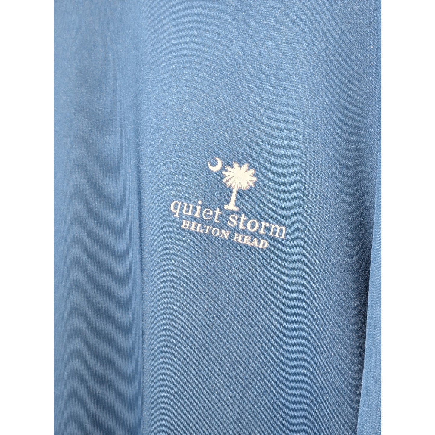 NWT Quiet Storm & Surf Shop Blue Men's Rashguard Tee Size XL