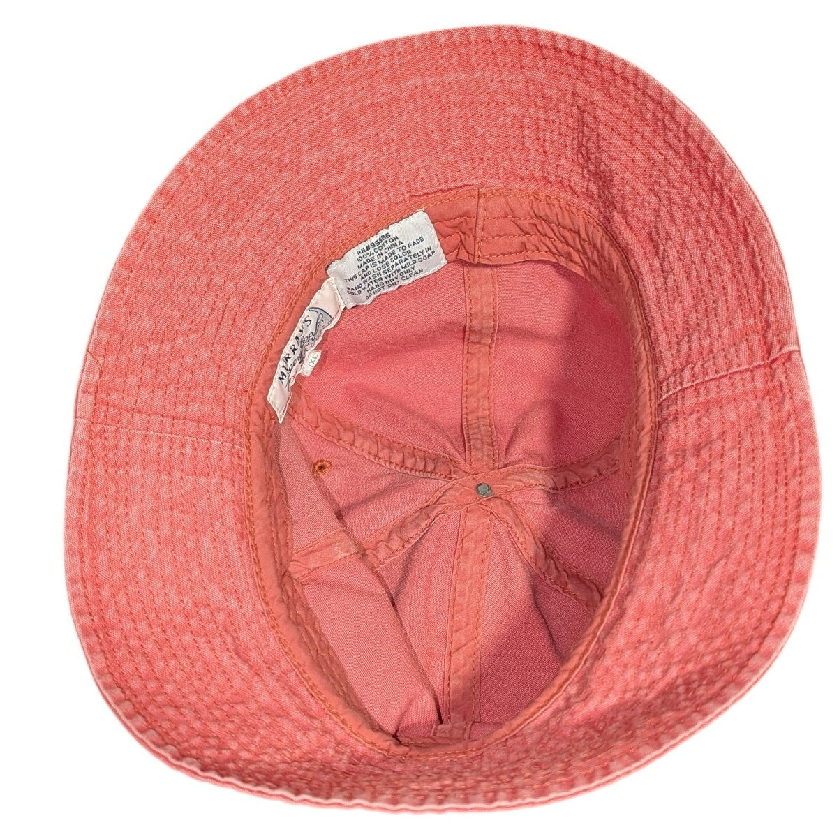 Rare Vtg Murray's Toggery Shop Nantucket Reds Collection Cotton Bucket Hat Sz XL