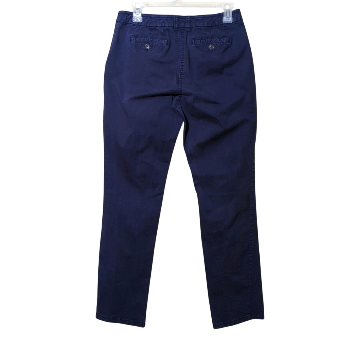 Boden Straight Leg Navy Pocket 9" Rise 28" Chino Women's Size 8L